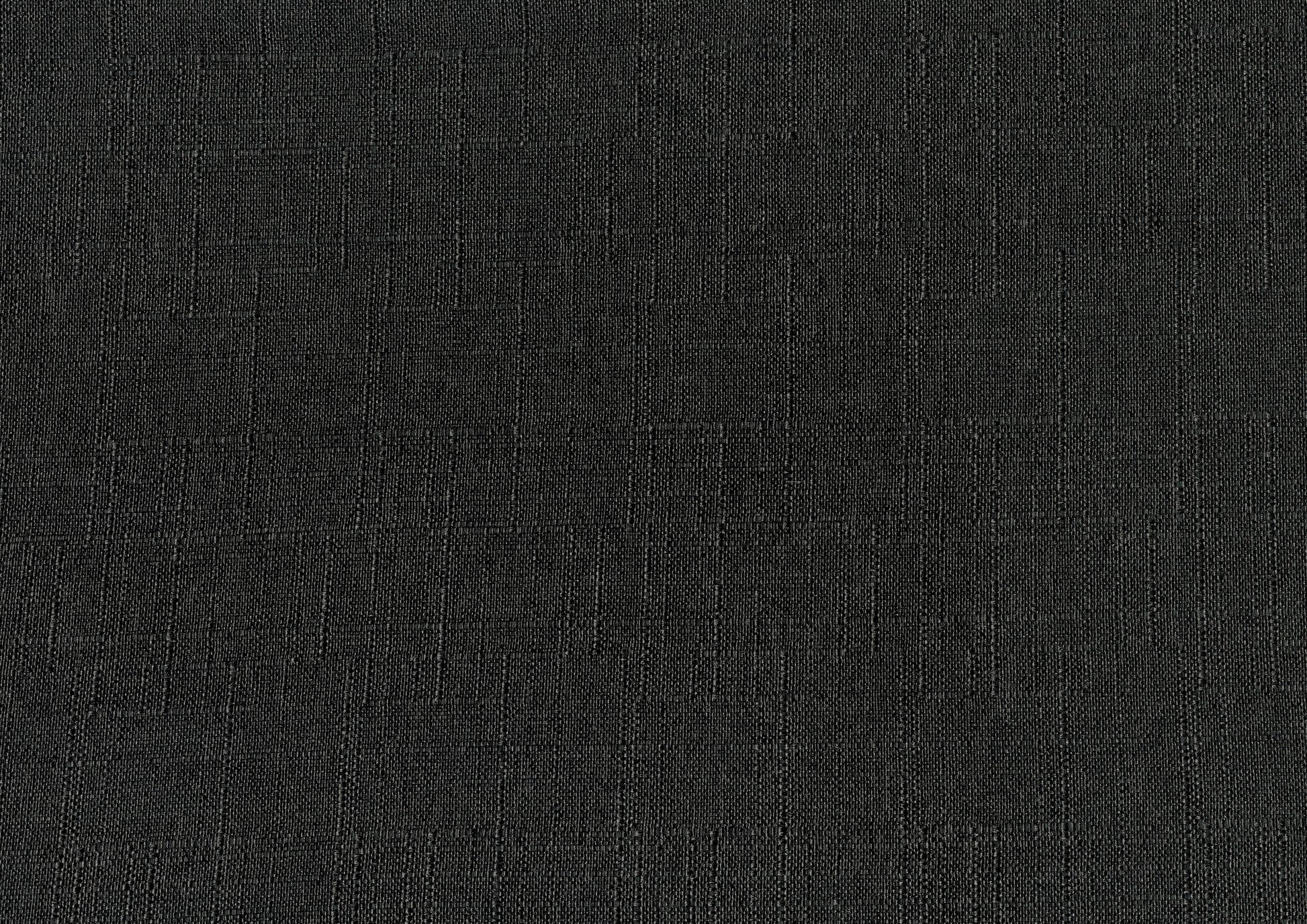 Dark grey textured fabric swatch