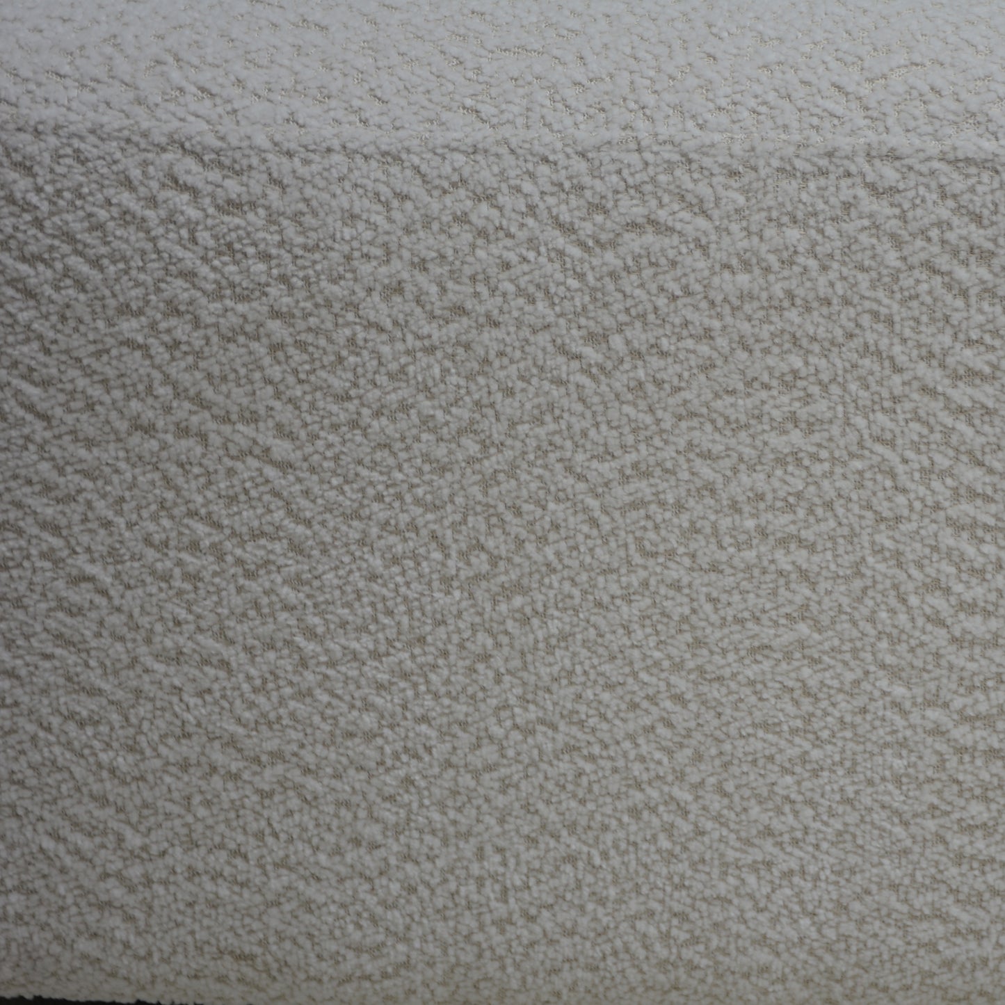 Textured cream boucle fabric for upholstery and home decor