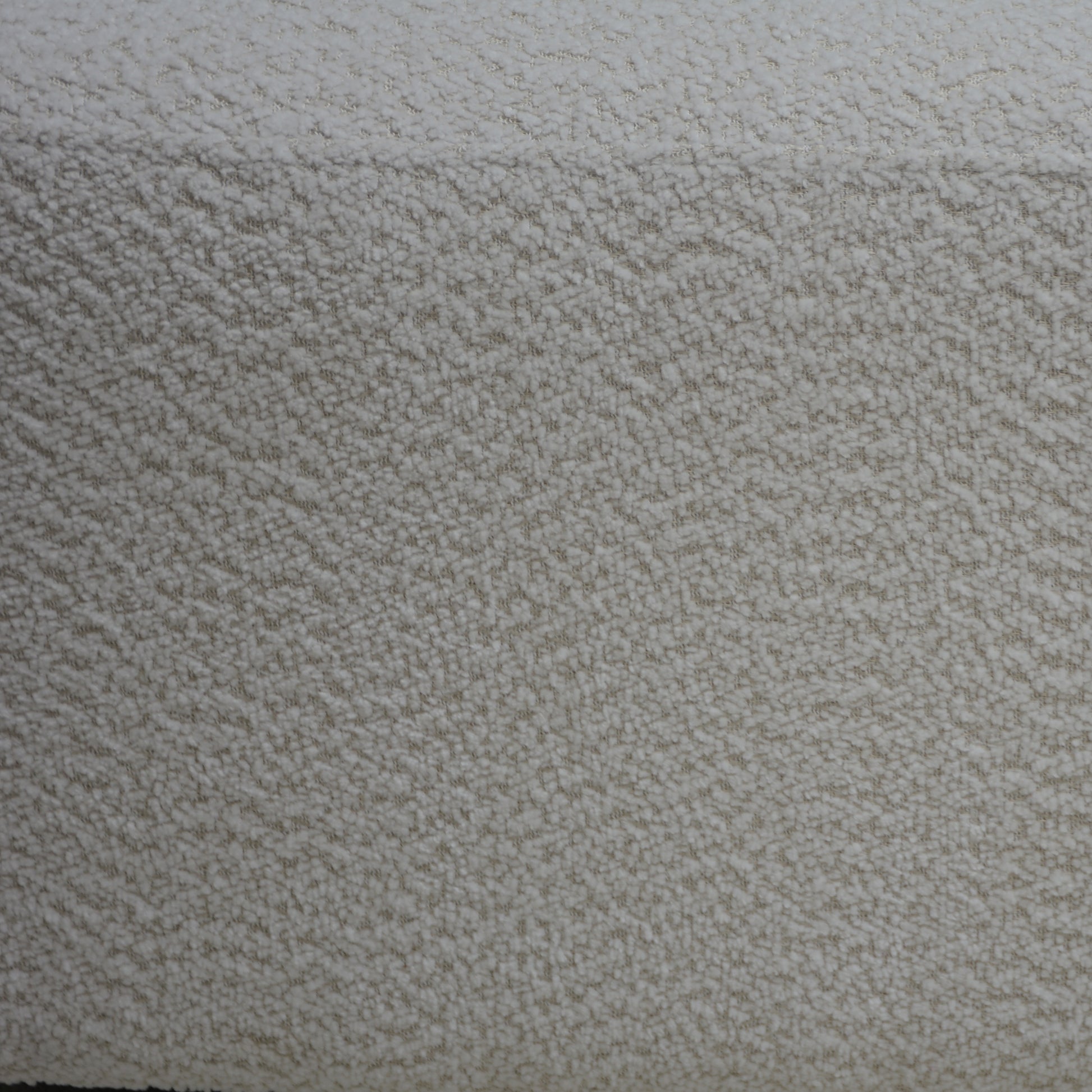Textured cream boucle fabric for upholstery and home decor