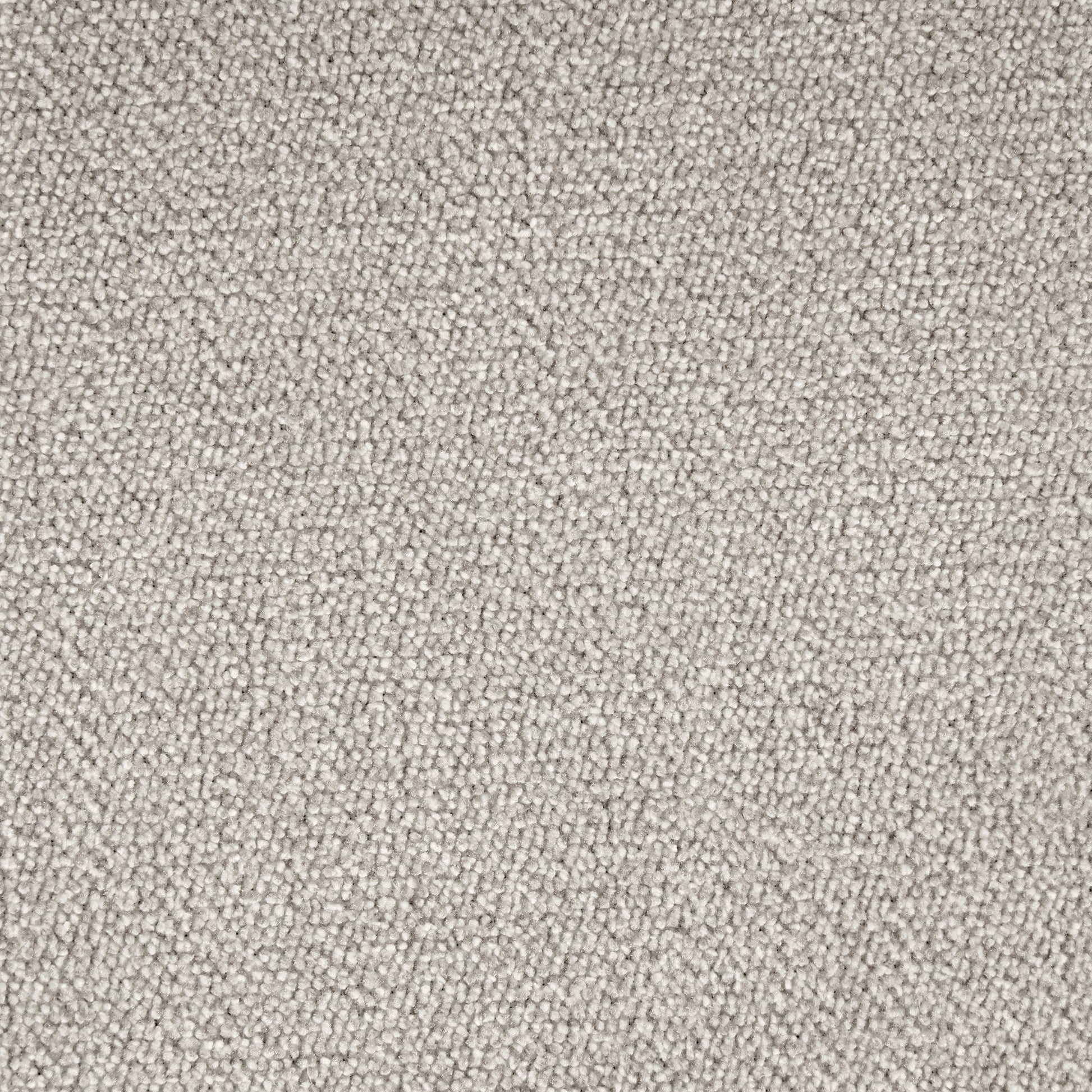 Closeup texture of light grey loop pile carpet