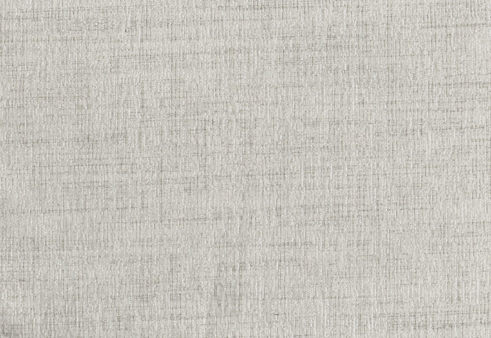 Textured light gray linen fabric closeup for upholstery