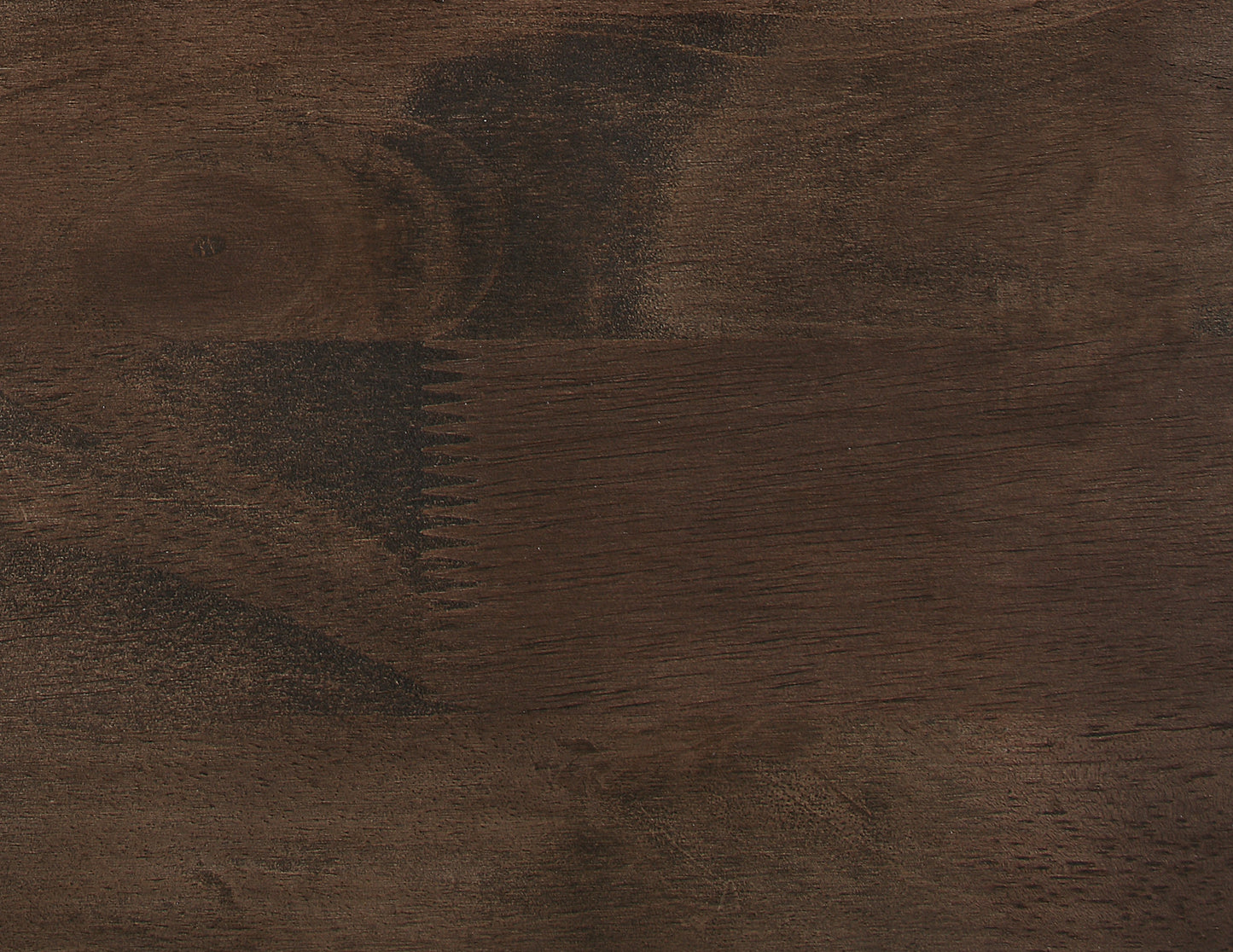 Dark brown wood grain texture with visible knots and natural variations