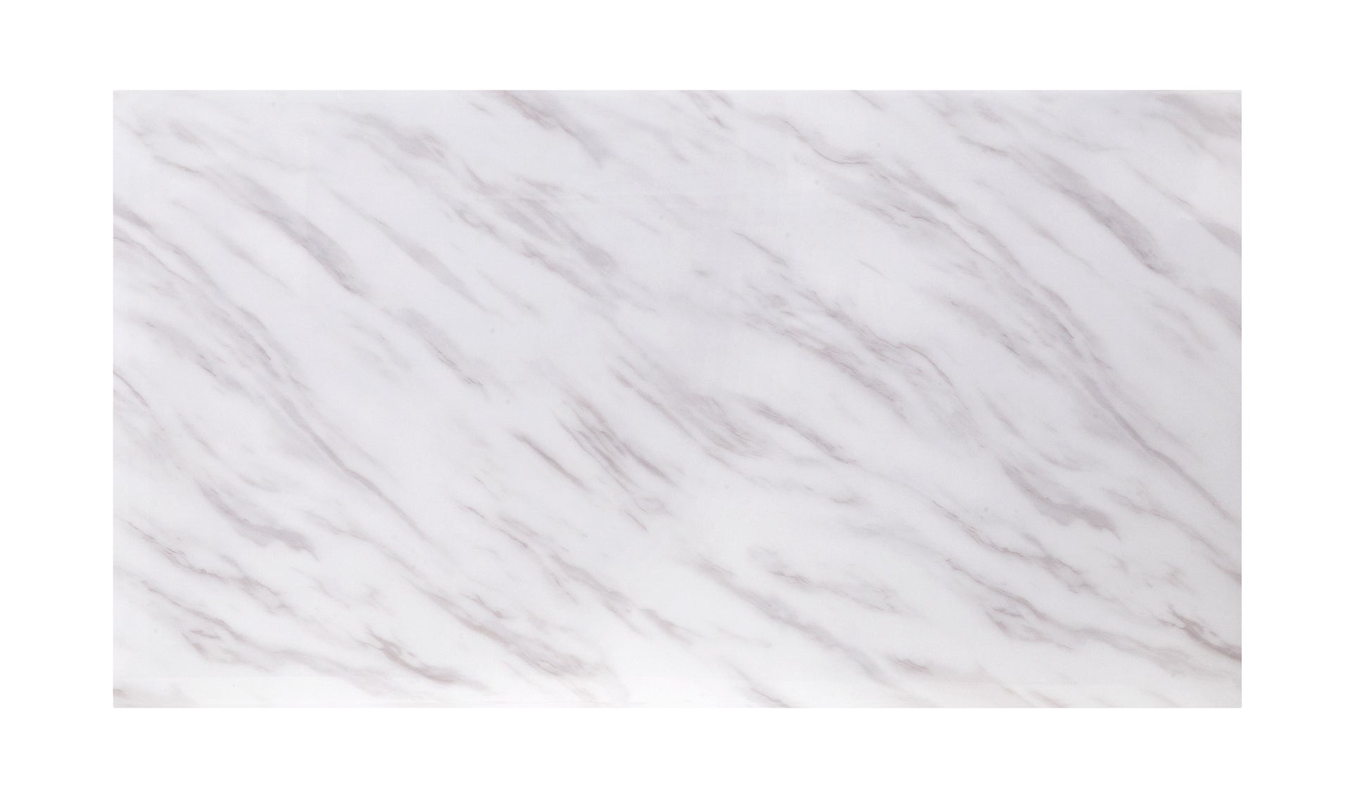 White marble contact paper with subtle grey veining for countertops