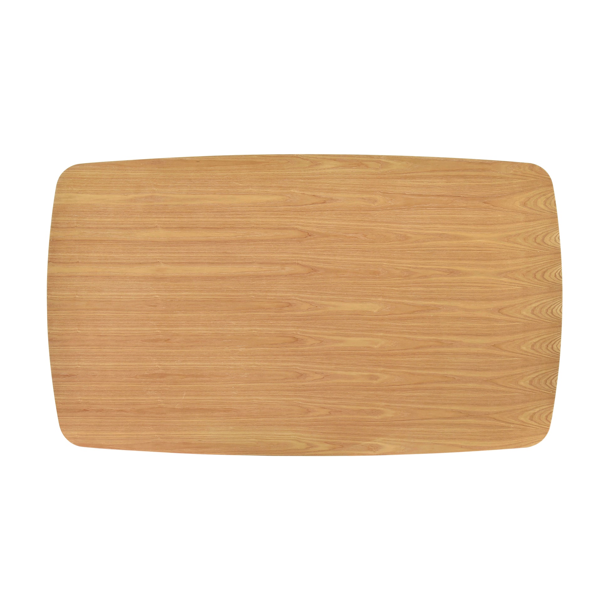 Natural wood plank with rounded corners perfect for DIY furniture projects