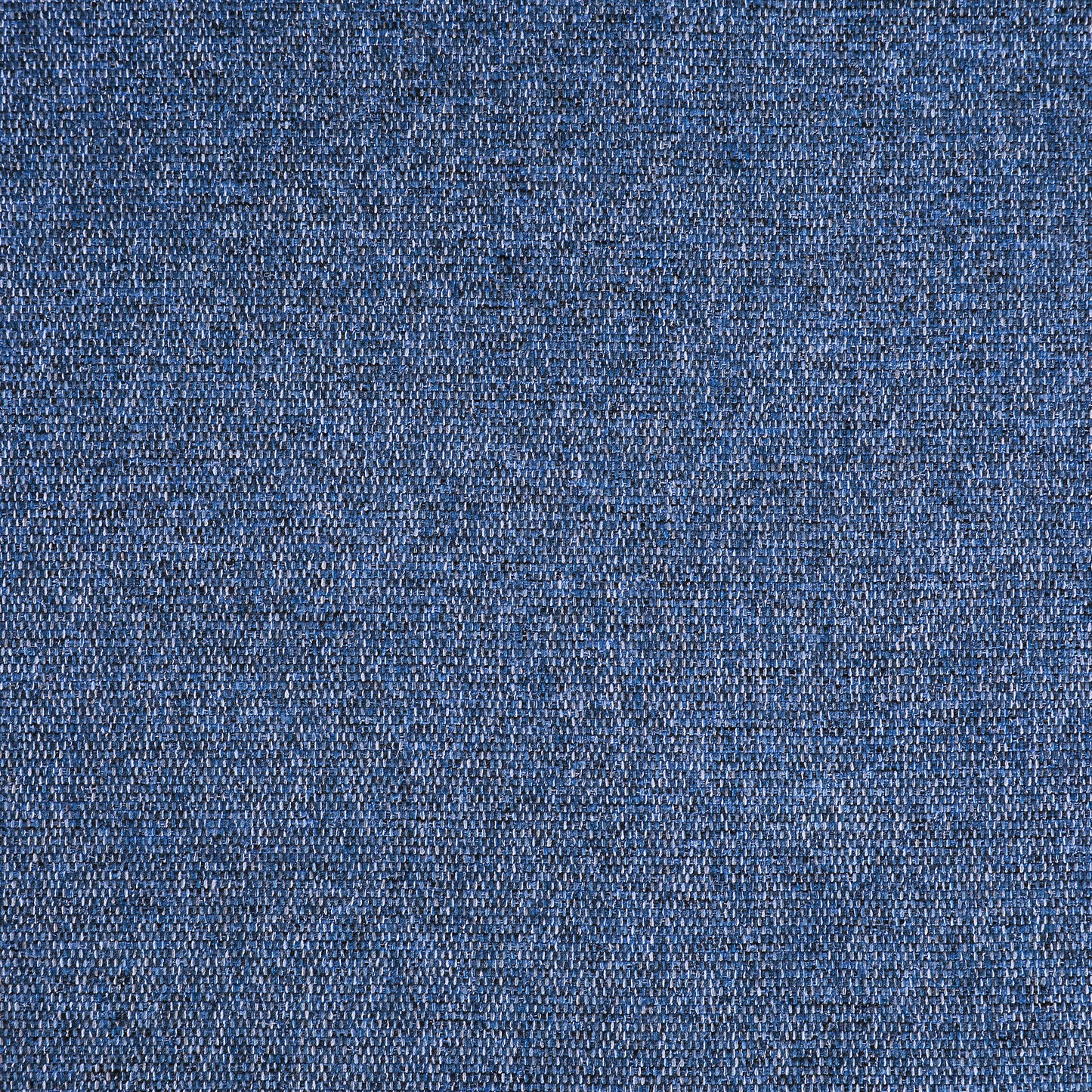 Closeup texture of a dark blue woven fabric with a marled effect ideal for upholstery
