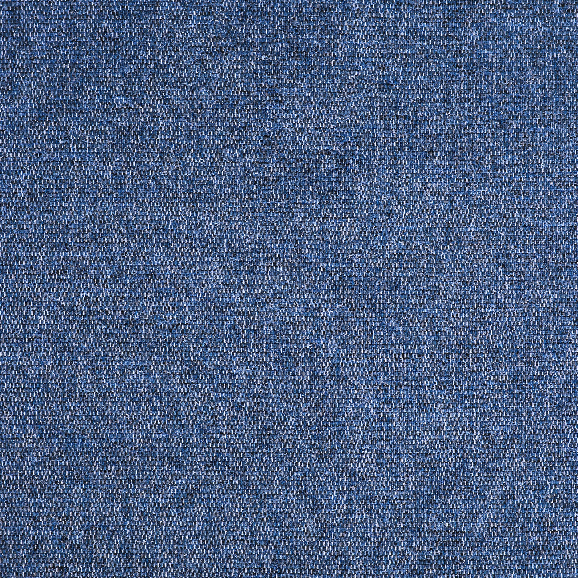 Closeup texture of a dark blue woven fabric with a marled effect ideal for upholstery