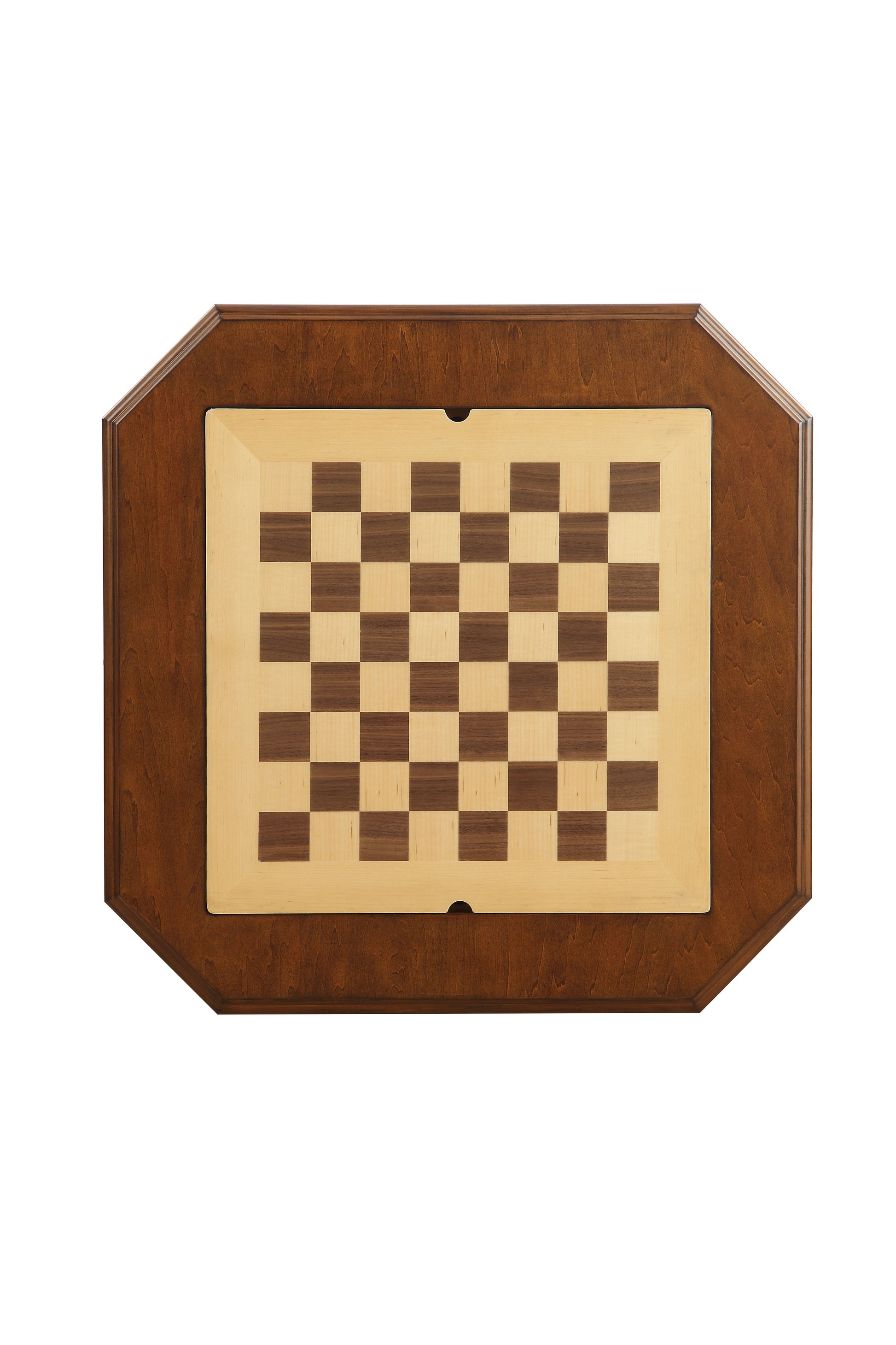 Luxury wooden chess board with alternating light and dark squares Suitable for competitive play
