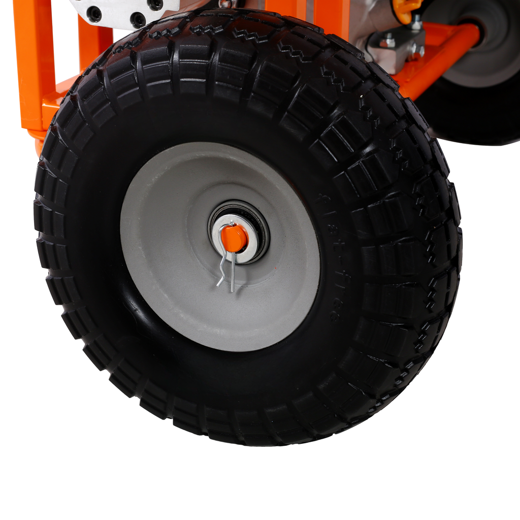 Heavyduty pneumatic tire with deep tread for offroad traction