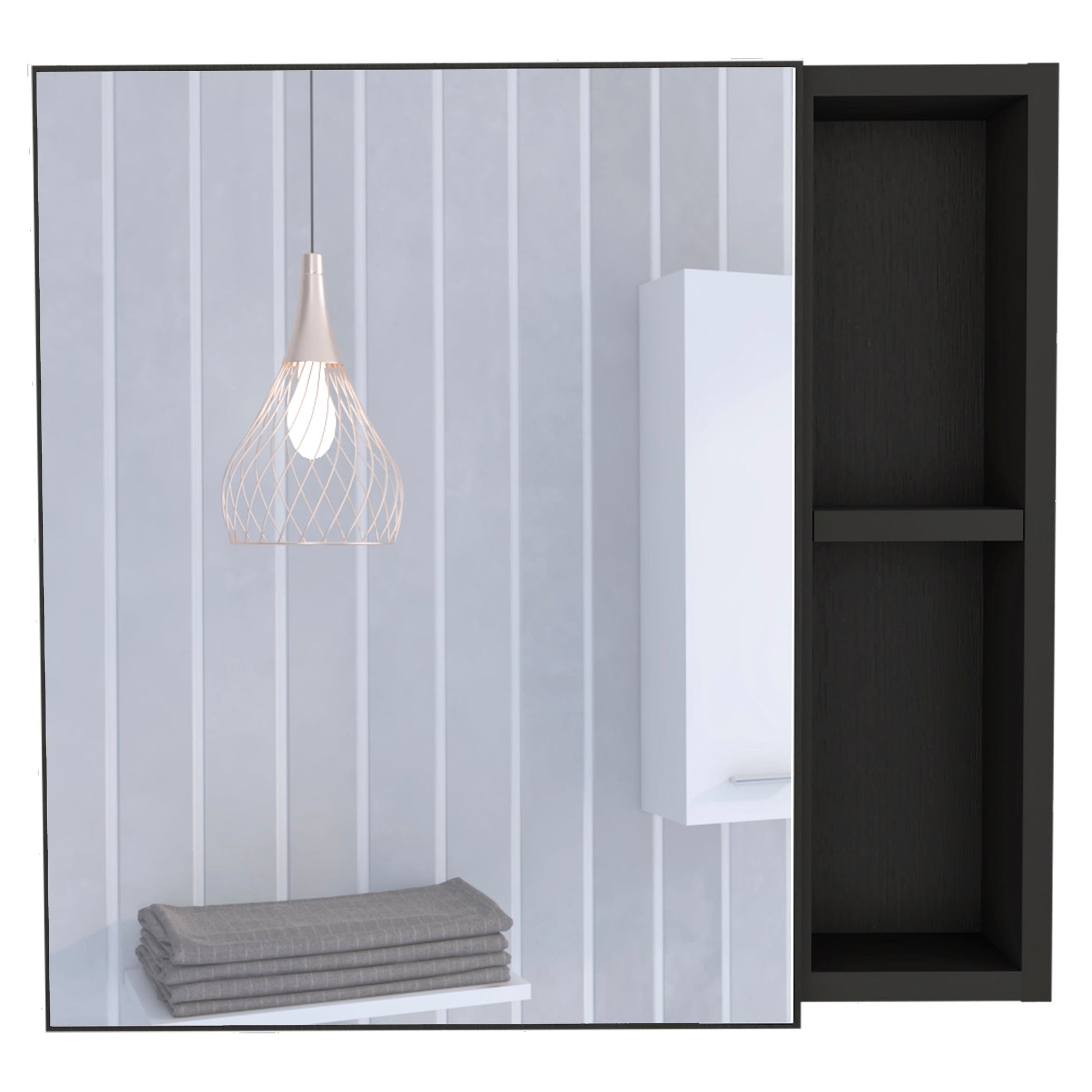 Modern wireframe pendant light with gold finish and exposed bulb