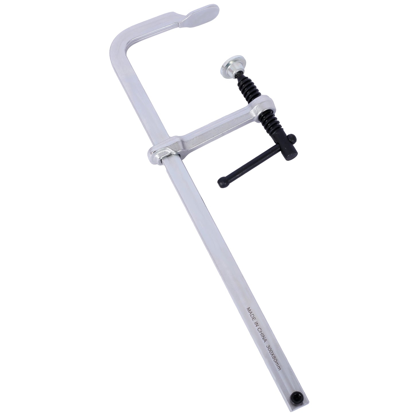 Heavyduty metal C clamp with adjustable screw and handle xmm size