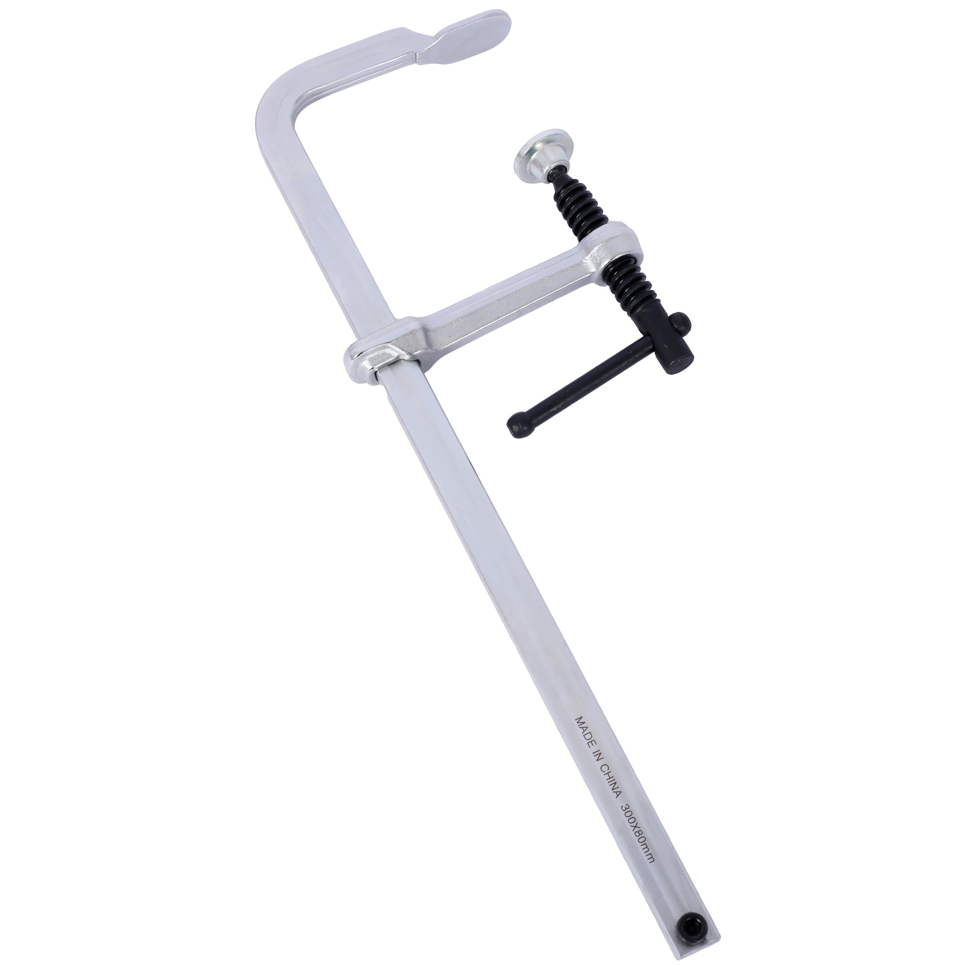 Heavyduty metal C clamp with adjustable screw and handle xmm size