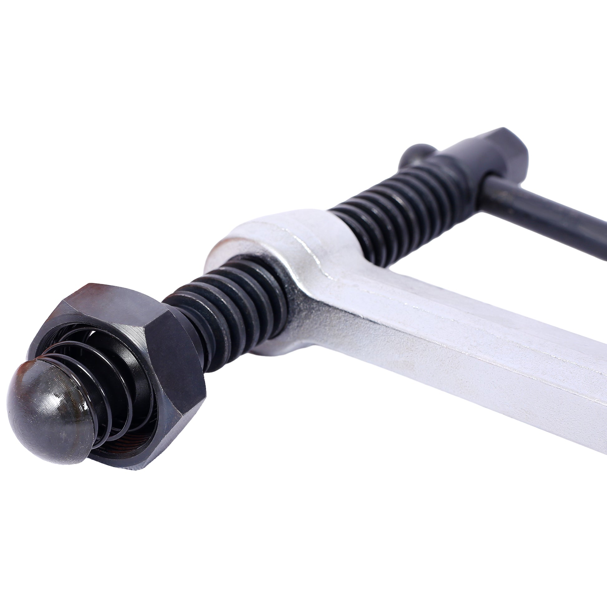 Heavyduty Cclamp with steel construction and adjustable screw for woodworking