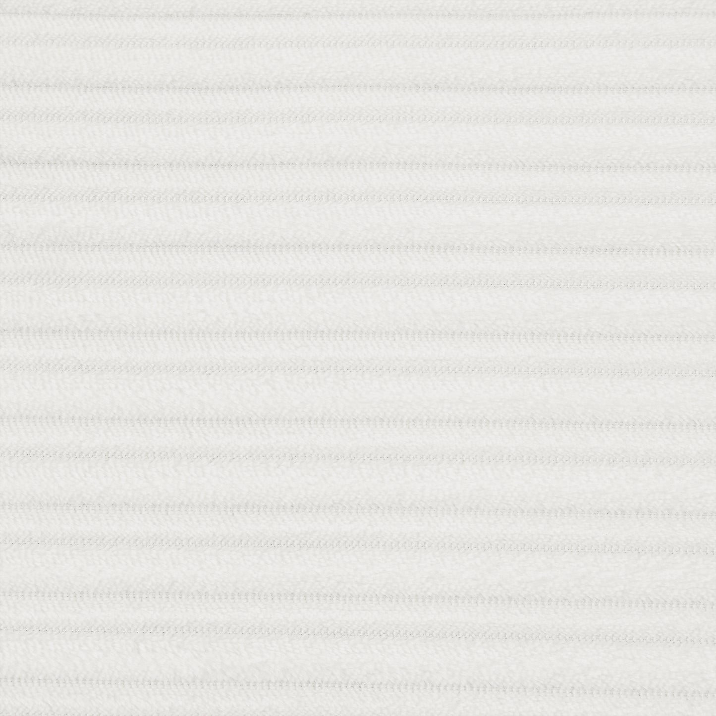 White knitted fabric texture with subtle horizontal ribbing ideal for cozy apparel