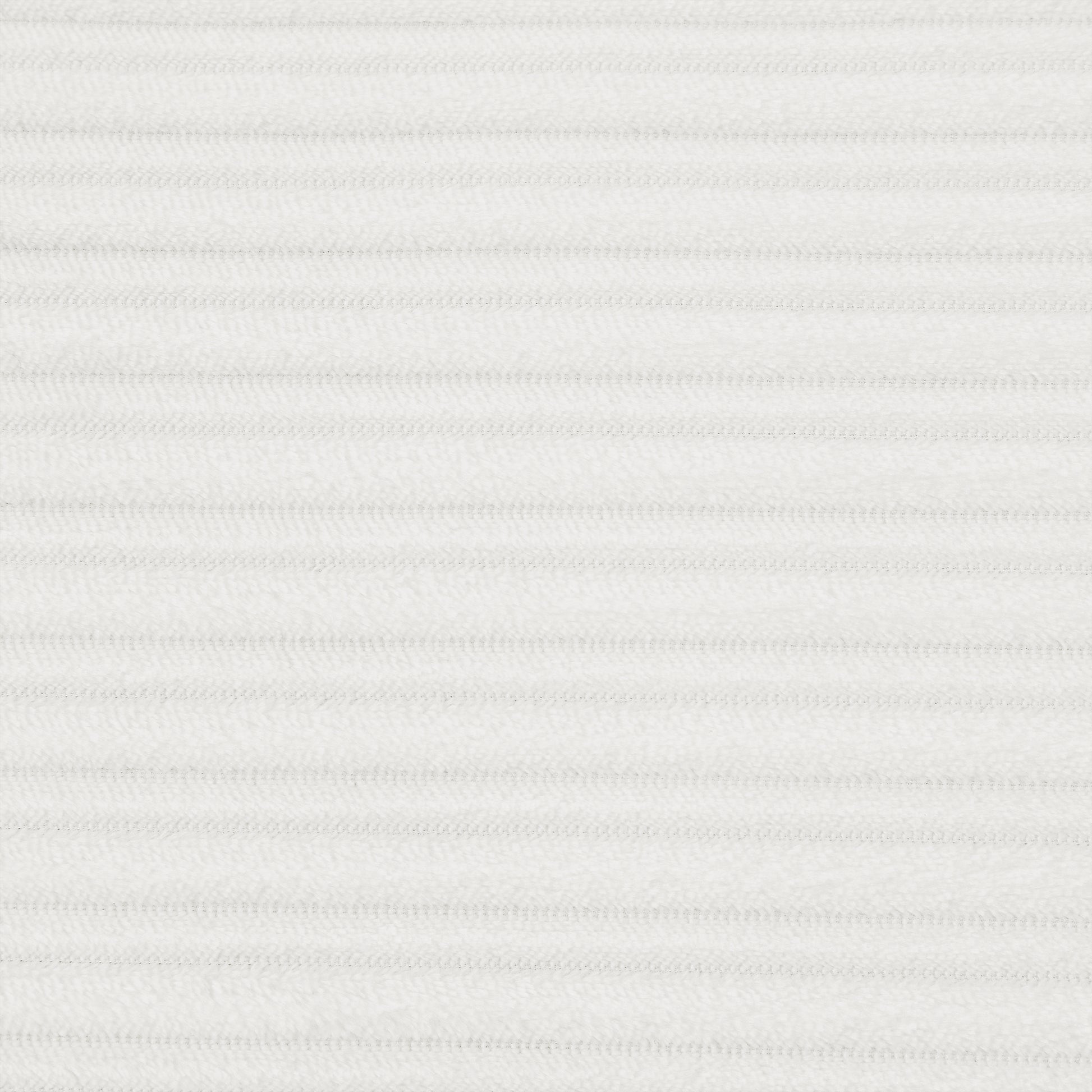 White knitted fabric texture with subtle horizontal ribbing ideal for cozy apparel