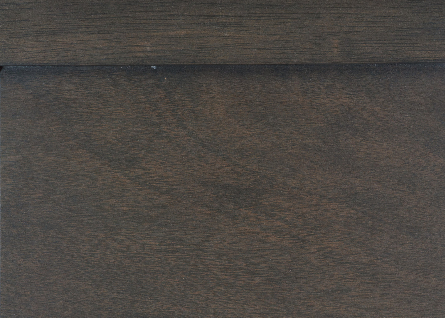 Dark oak wood veneer with visible grain for furniture