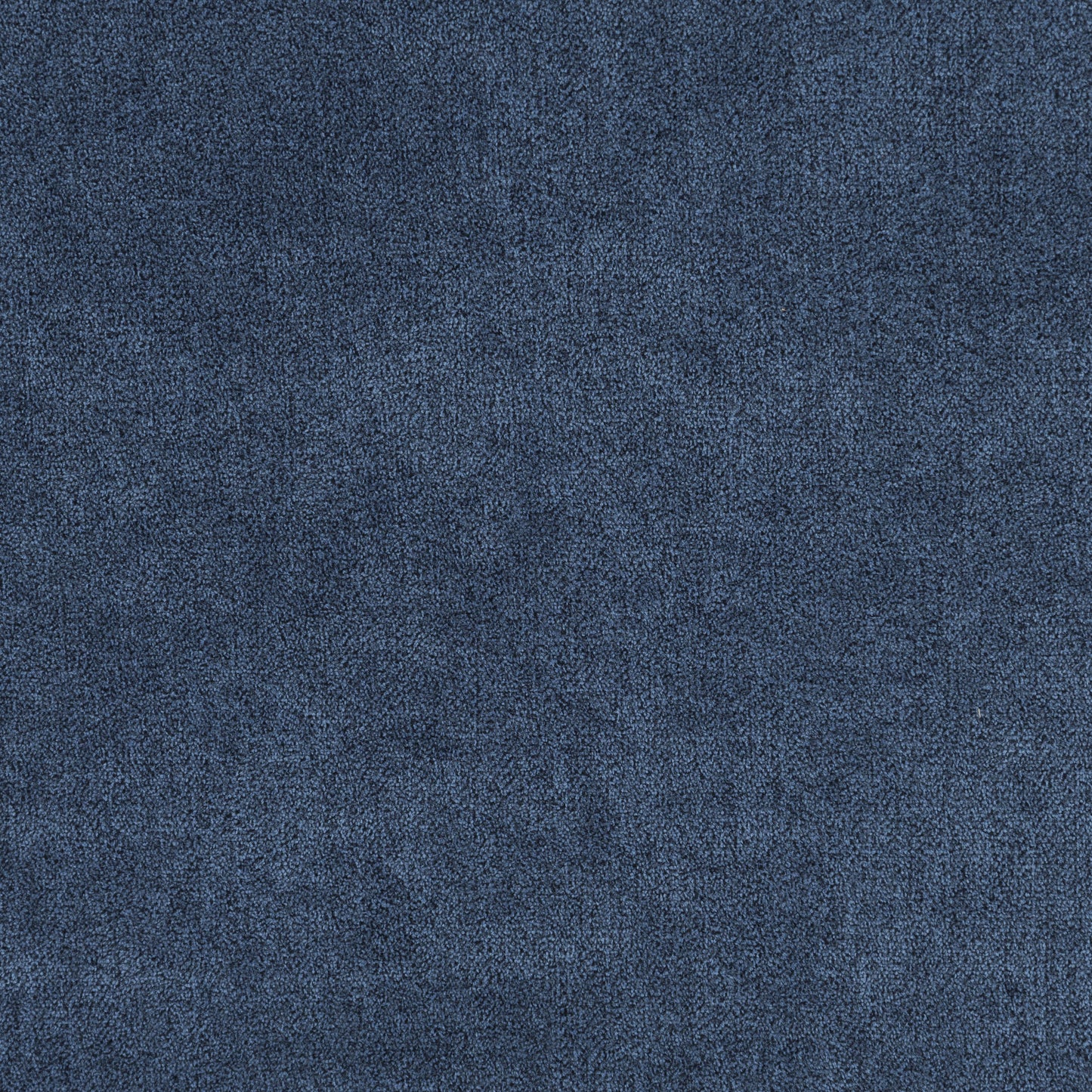 Closeup of a textured dark blue fabric swatch