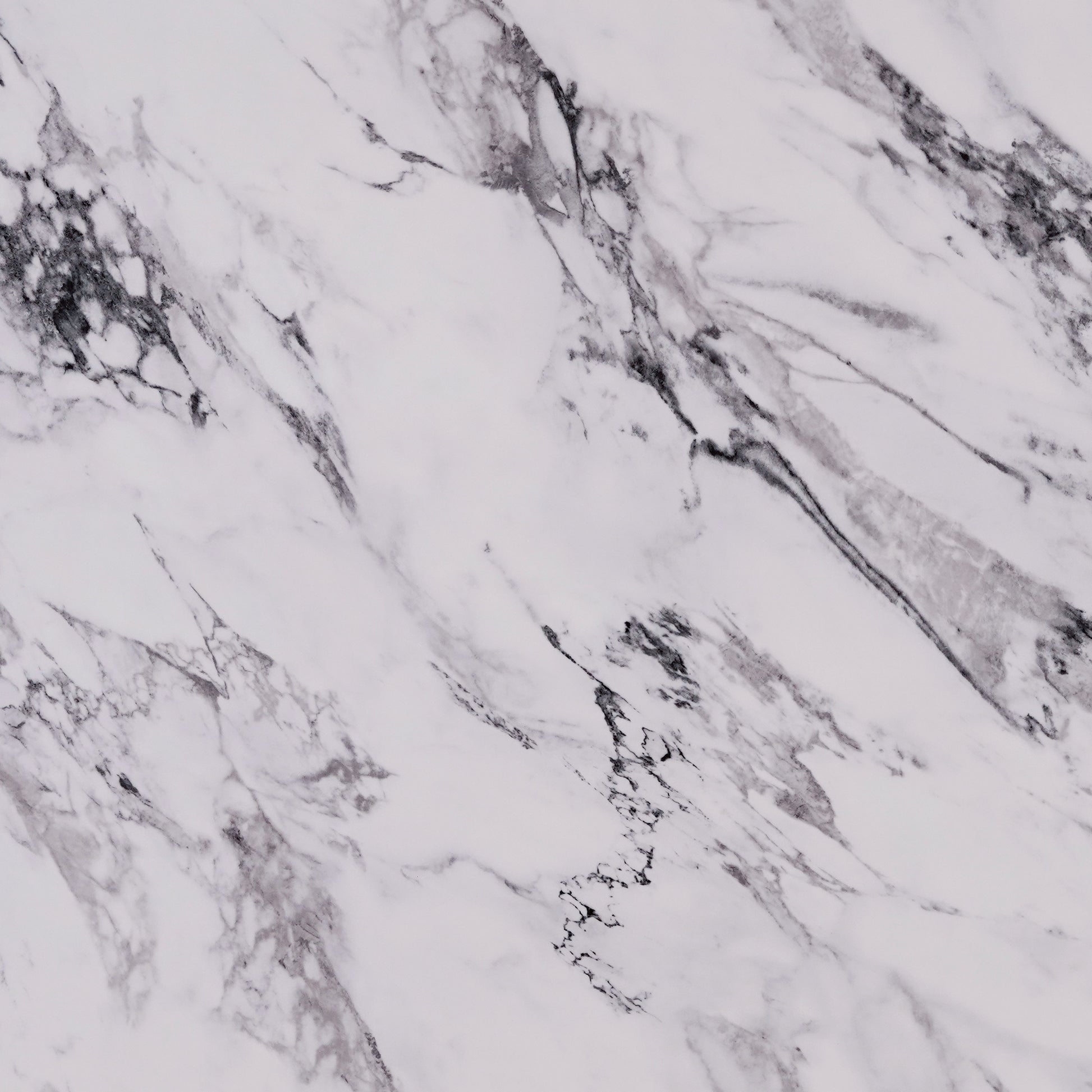 White Carrara marble texture with grey veining for countertops