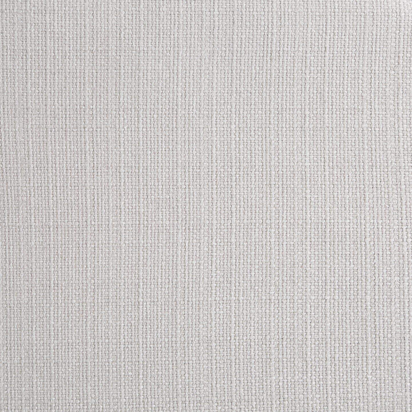 Closeup of textured light gray linen fabric ideal for upholstery