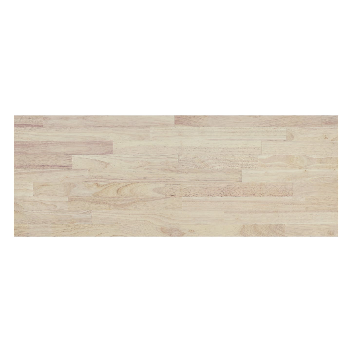 Light blonde wood butcher block countertop with visible grain