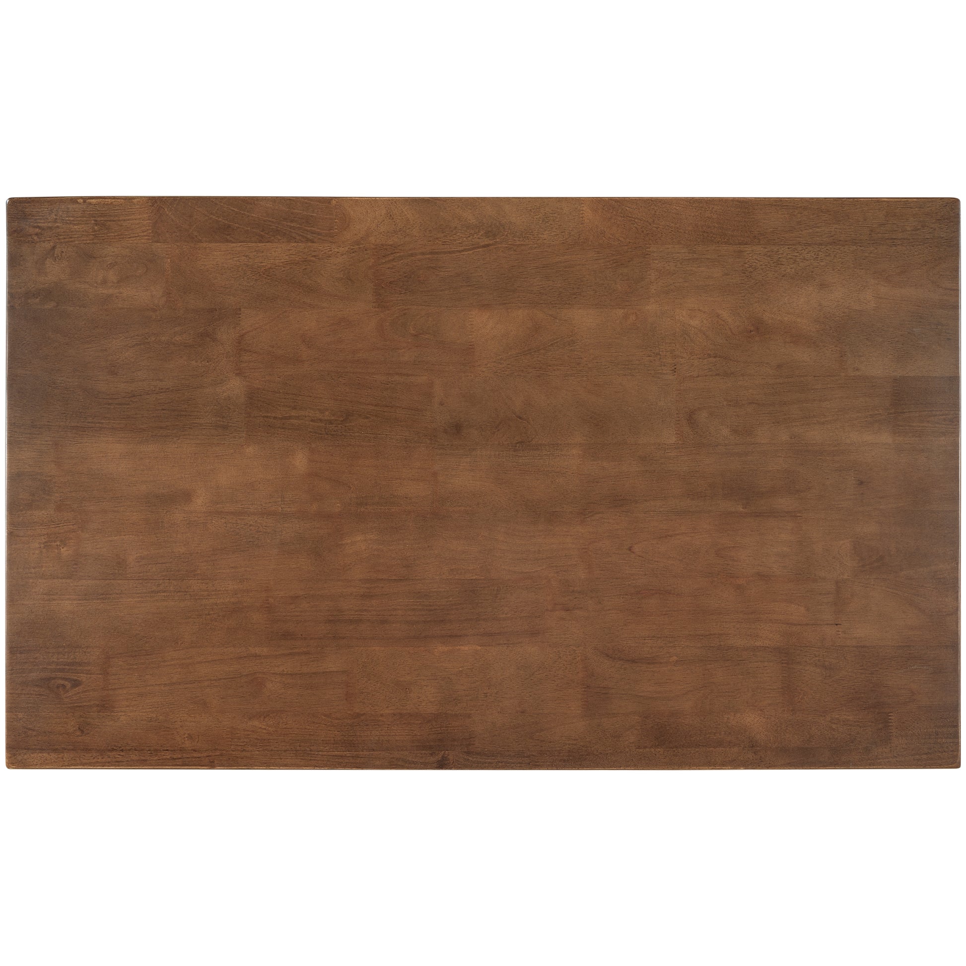 Dark walnut wood tabletop