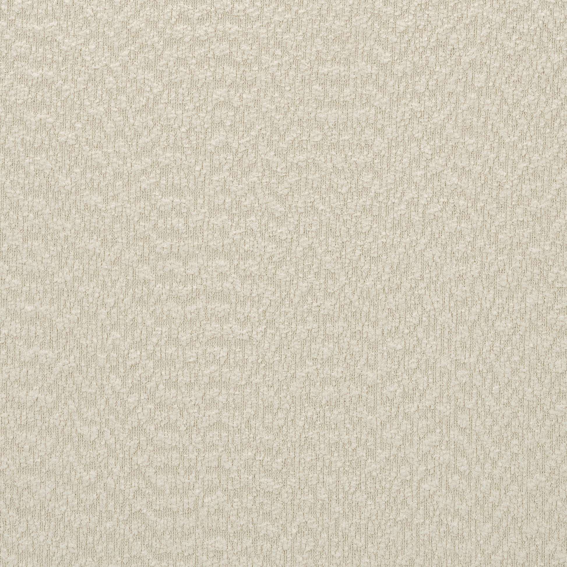 Cream textured upholstery fabric with raised boucle yarn