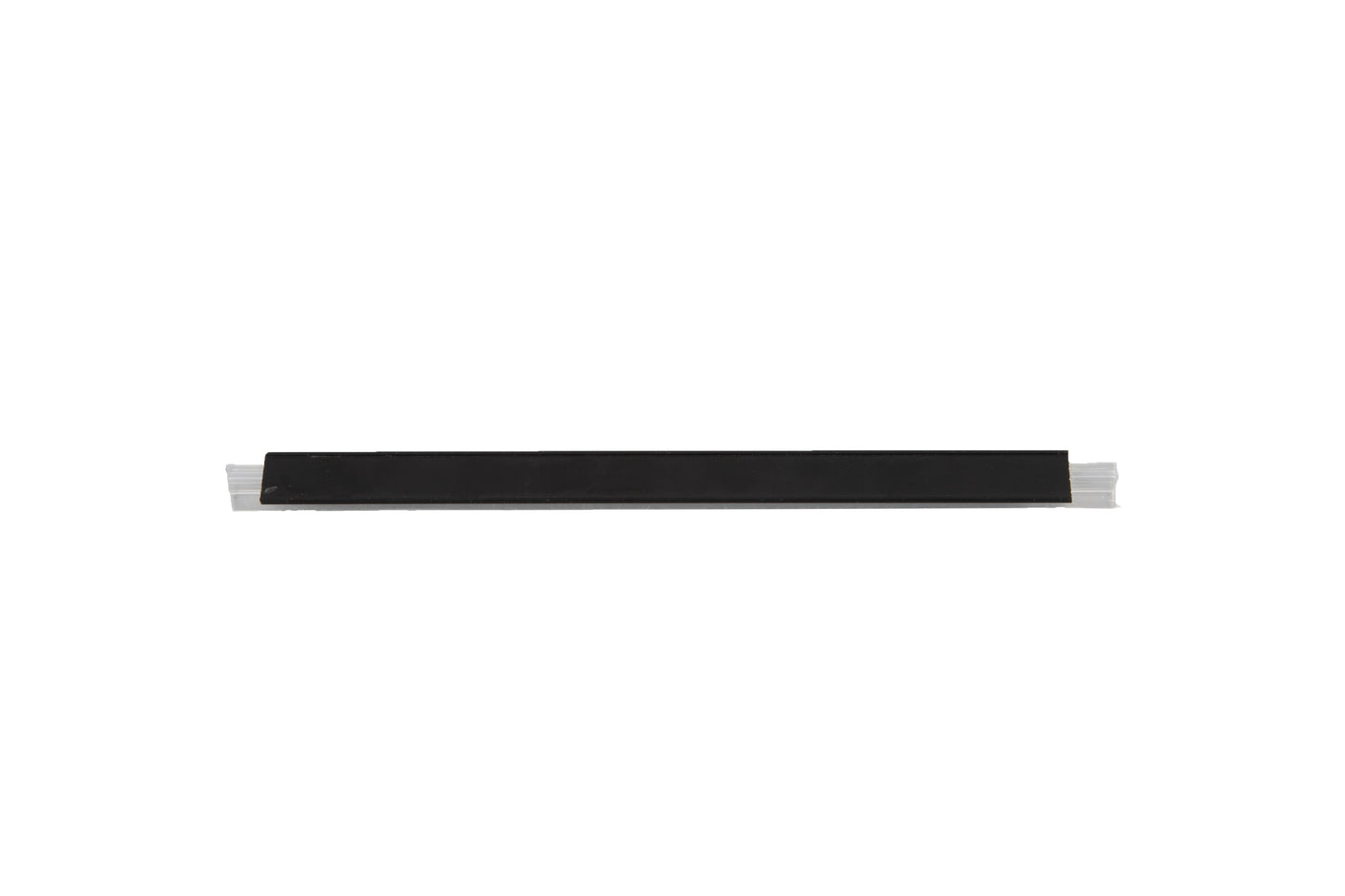 Black rubberized grip for ergonomic pen handling