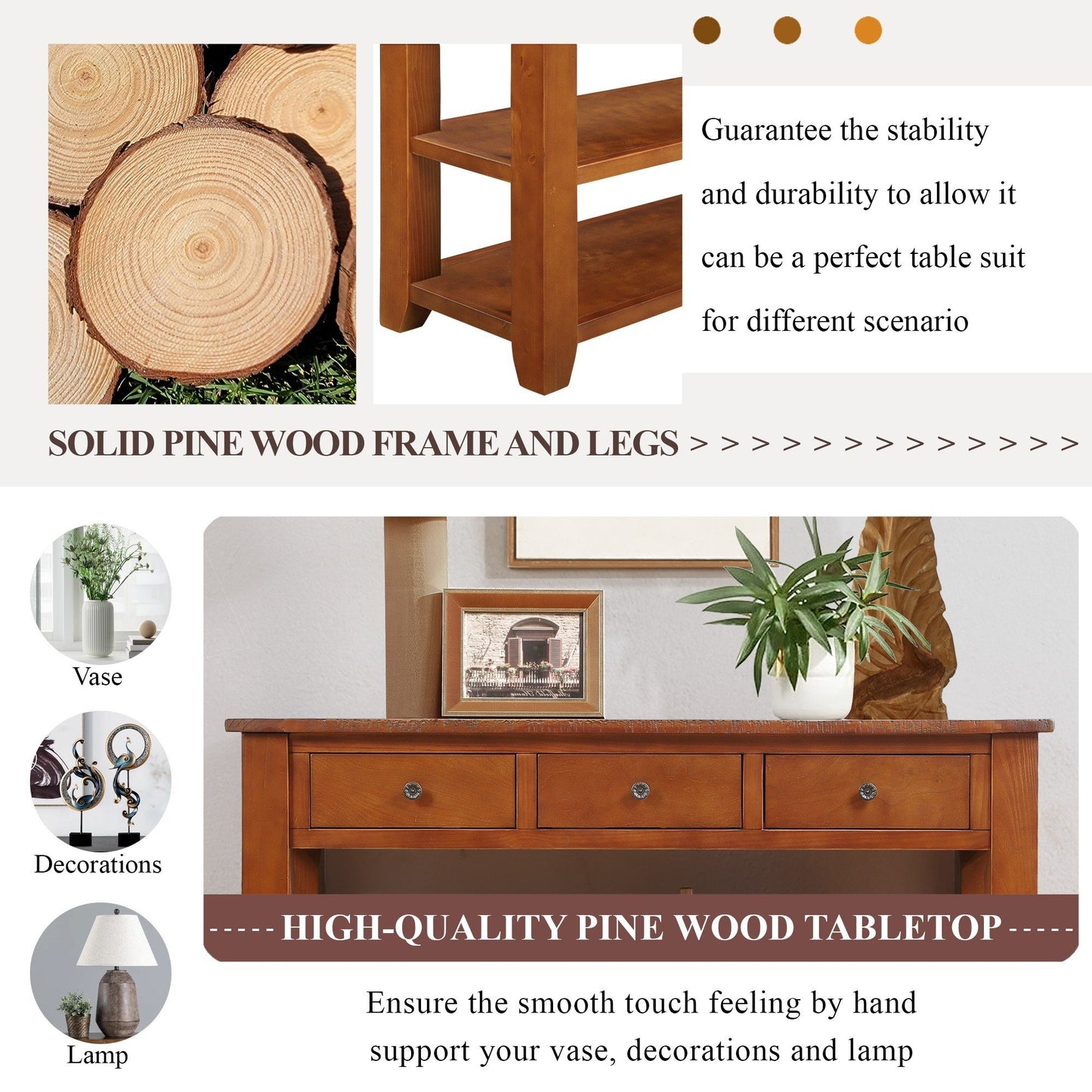 Natural pine wood logs with visible grain showing material for furniture construction