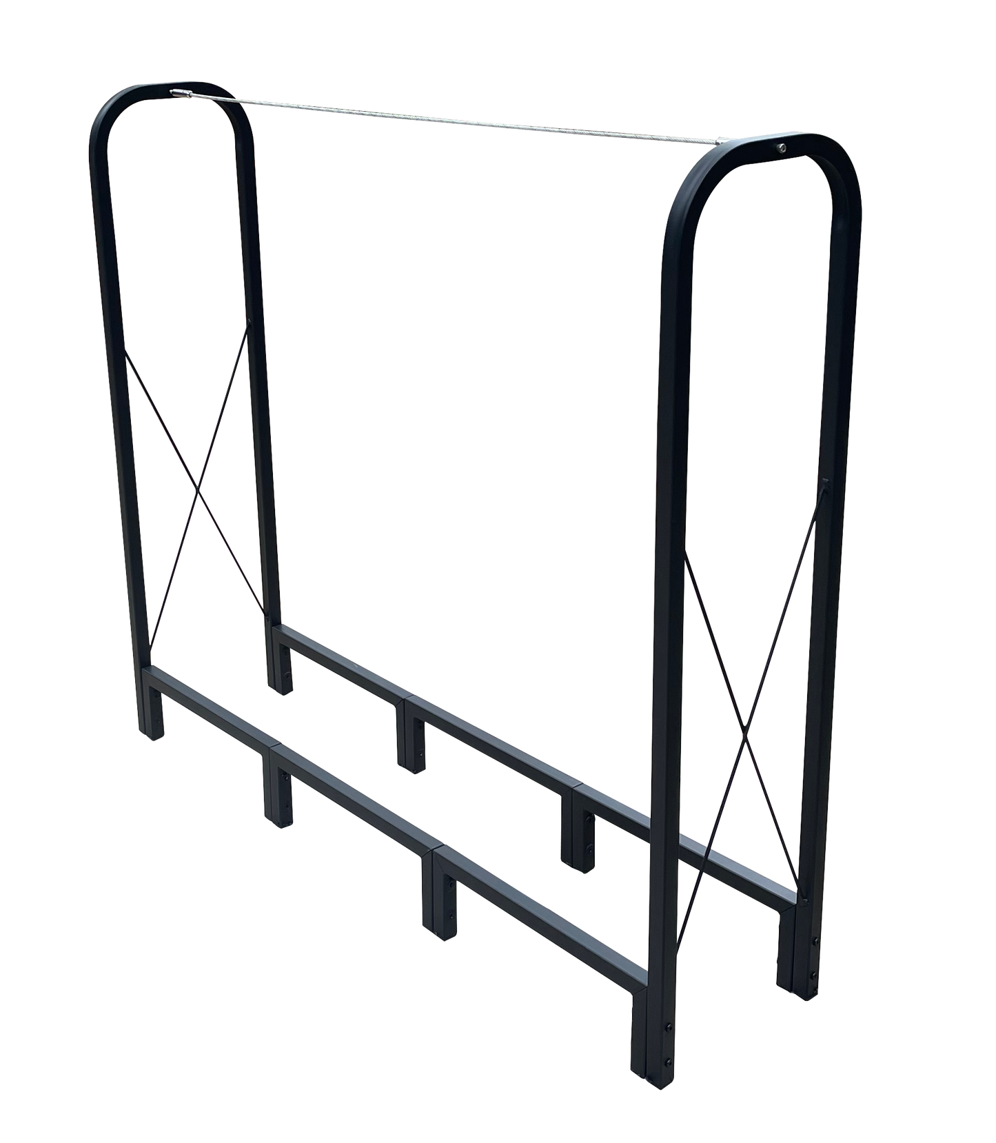 Black metal Aframe sign holder with durable construction