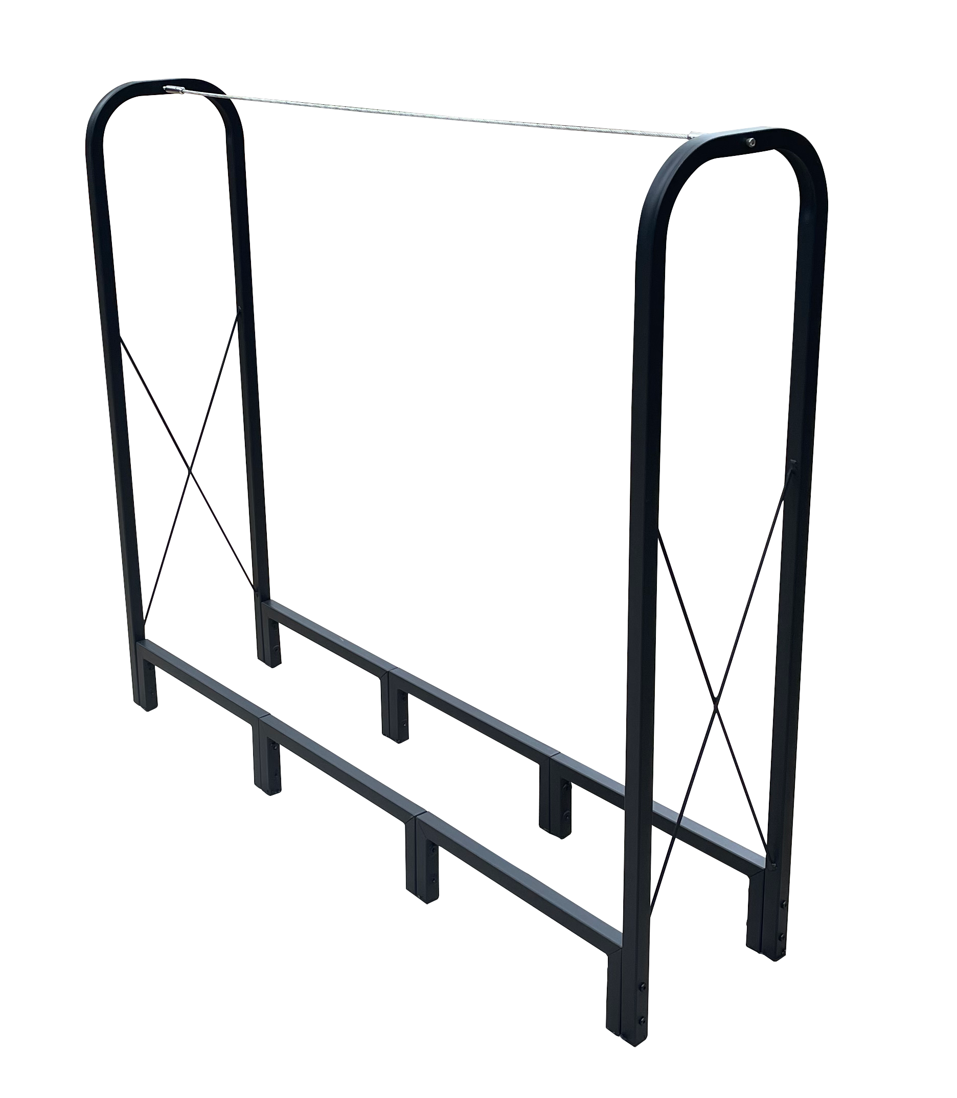Black metal Aframe sign holder with durable construction