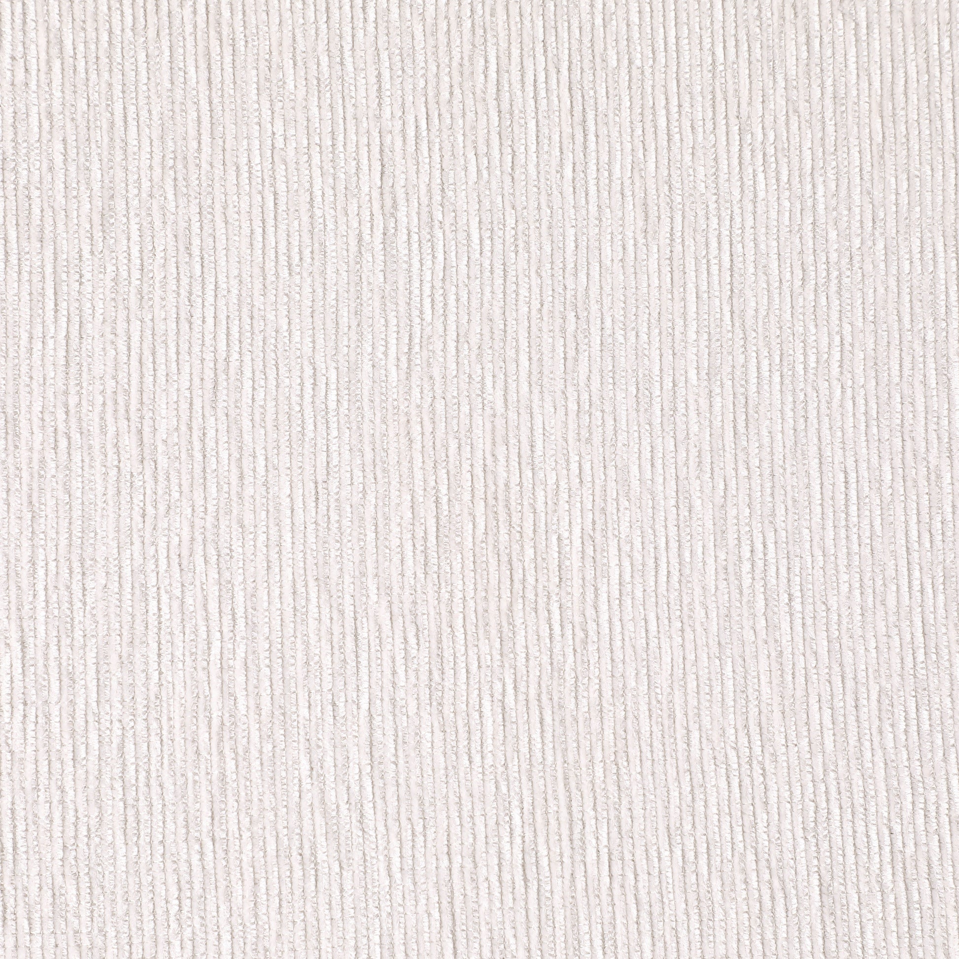 Closeup of white corduroy fabric texture highlighting ribbed pattern