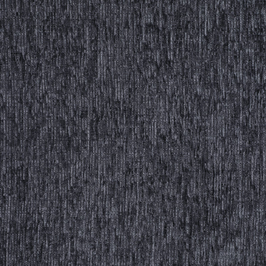 Textured dark grey corduroy fabric closeup