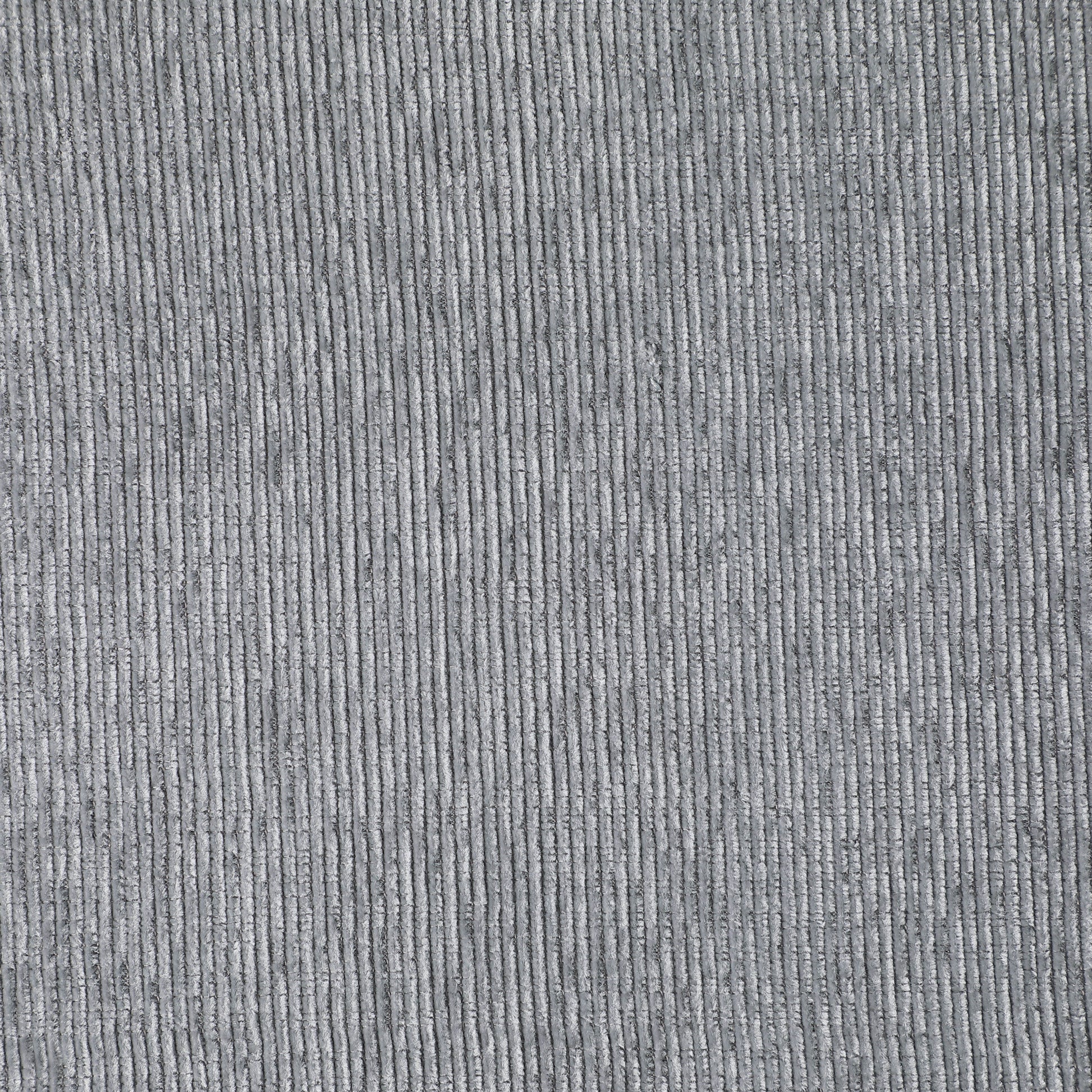 Closeup of textured gray corduroy fabric perfect for upholstery and apparel