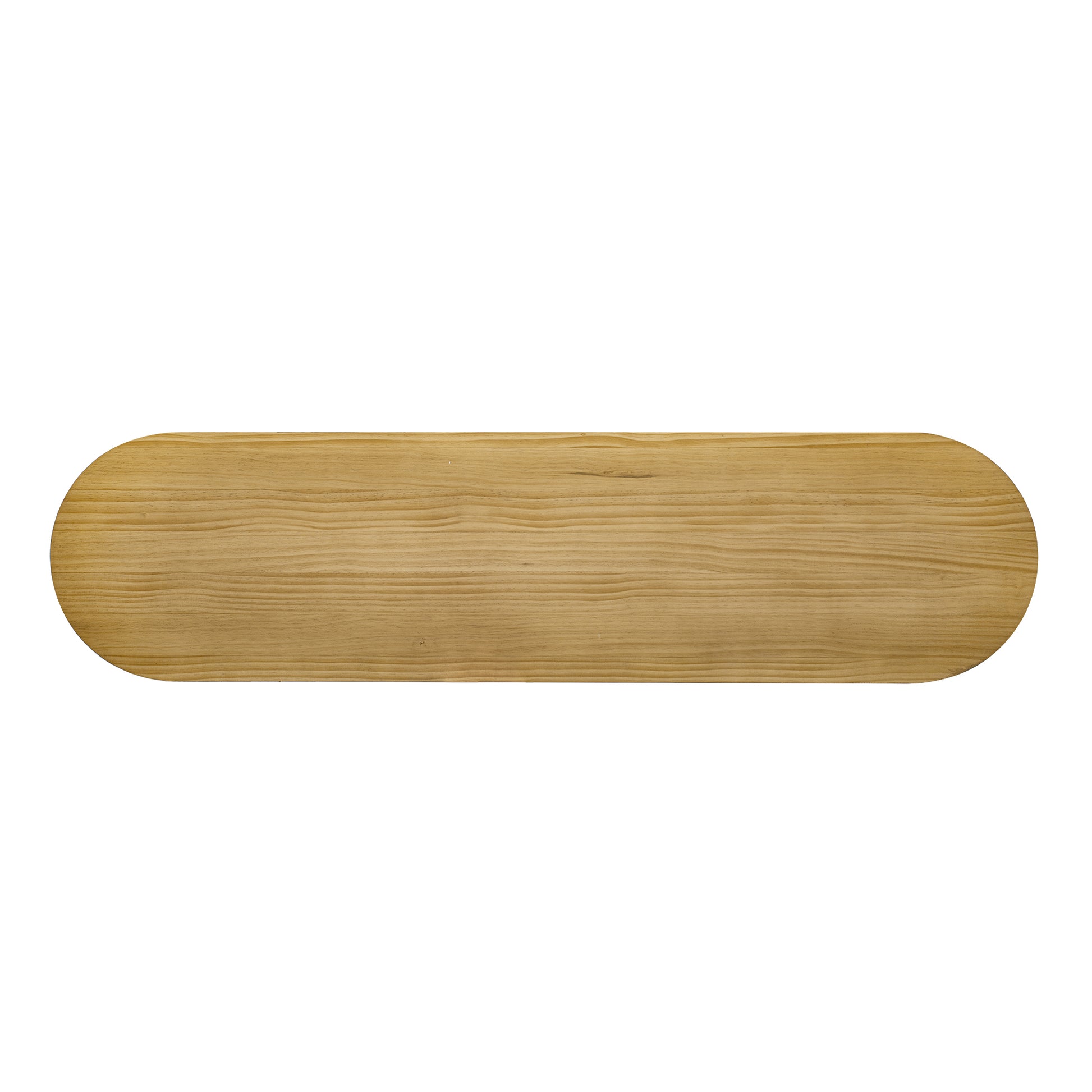 Natural wood plank sign with rounded edges perfect for custom engraving