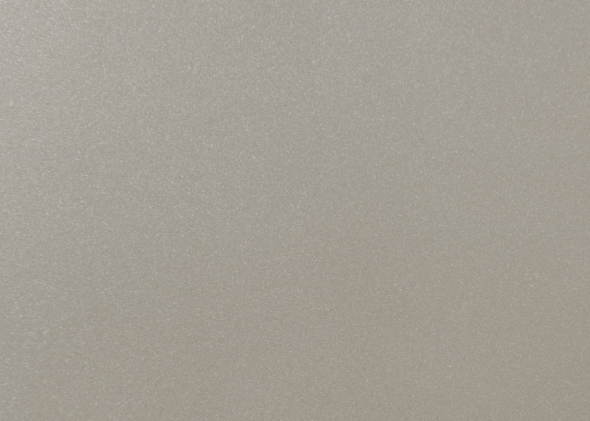 Matte silver finish metal sheet with fine texture