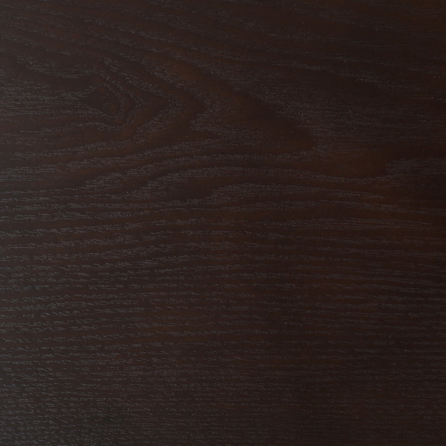 Dark brown oak wood grain texture sample