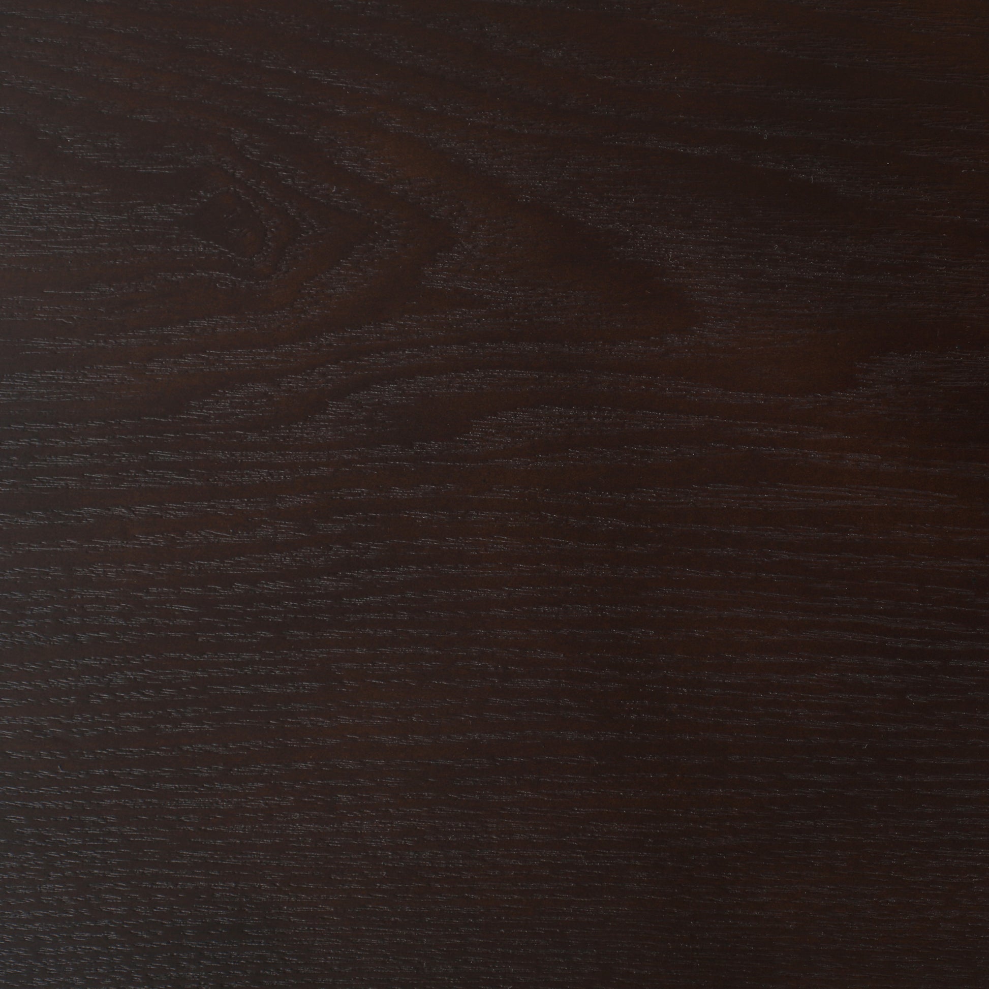 Dark brown oak wood grain texture sample