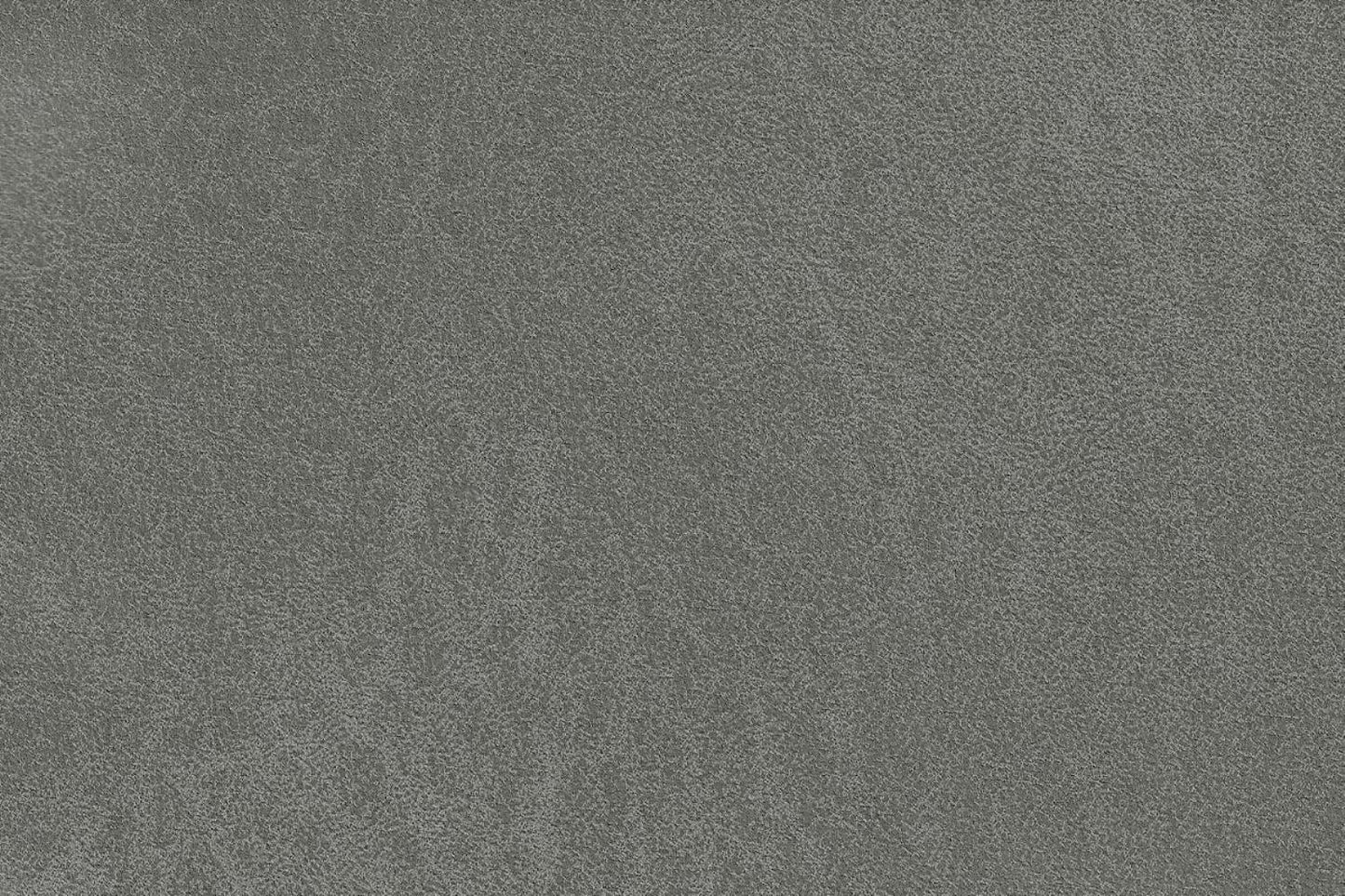 Dark grey textured faux leather fabric swatch versatile for upholstery and crafts