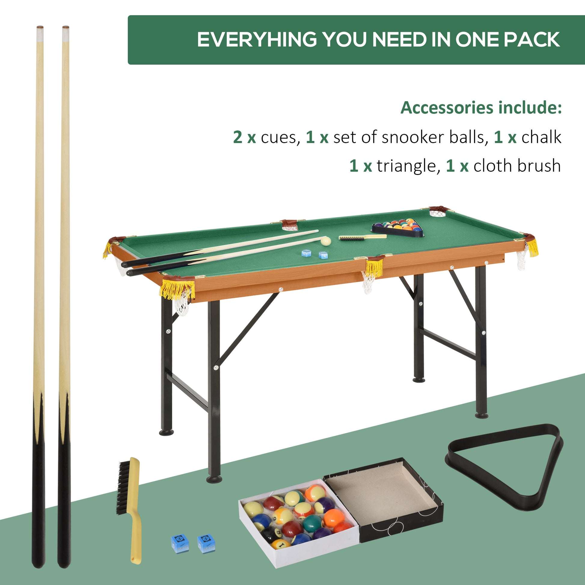 Wooden billiard cues with black accents on a white background