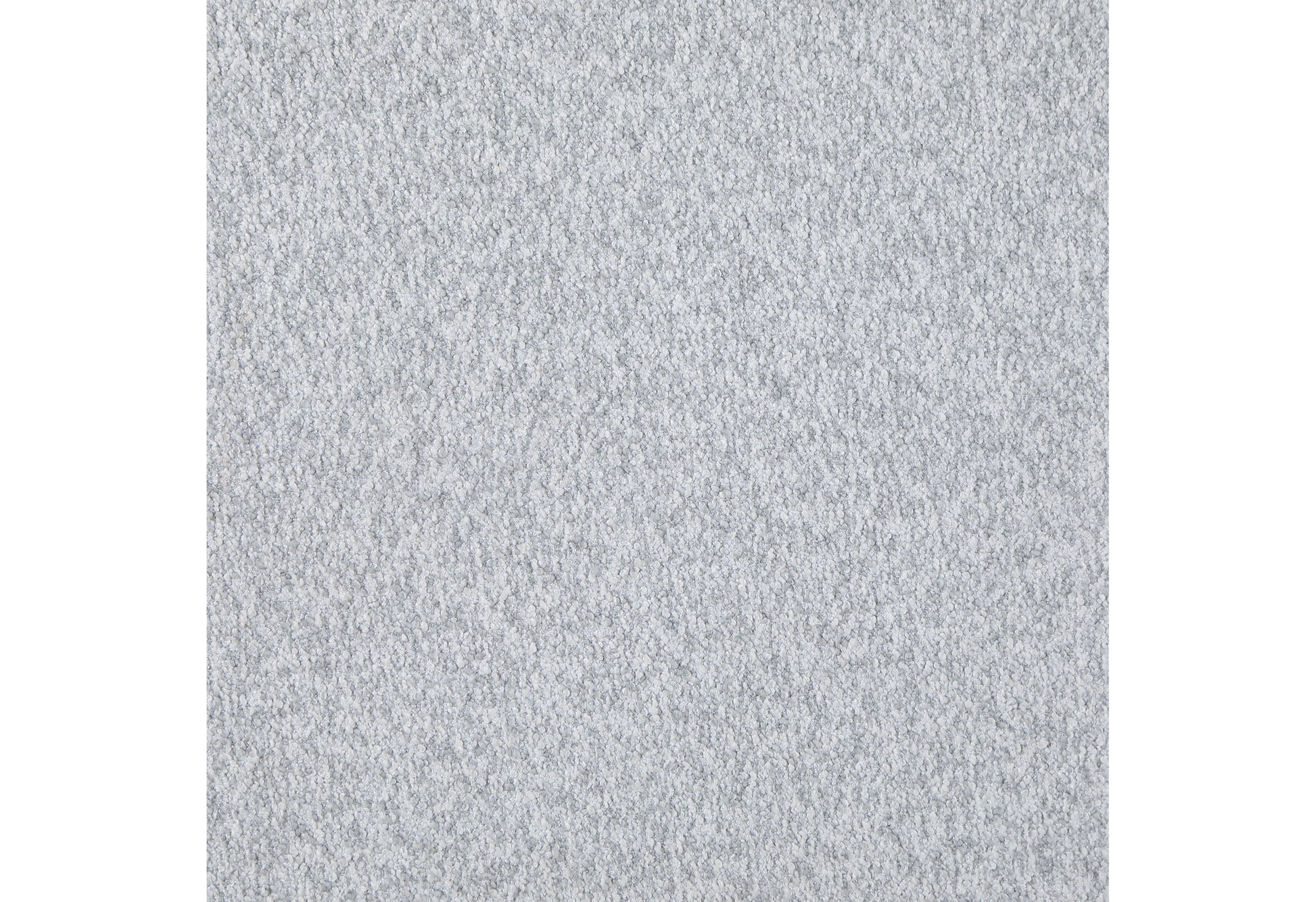 Closeup of a textured light gray fabric sample ideal for upholstery