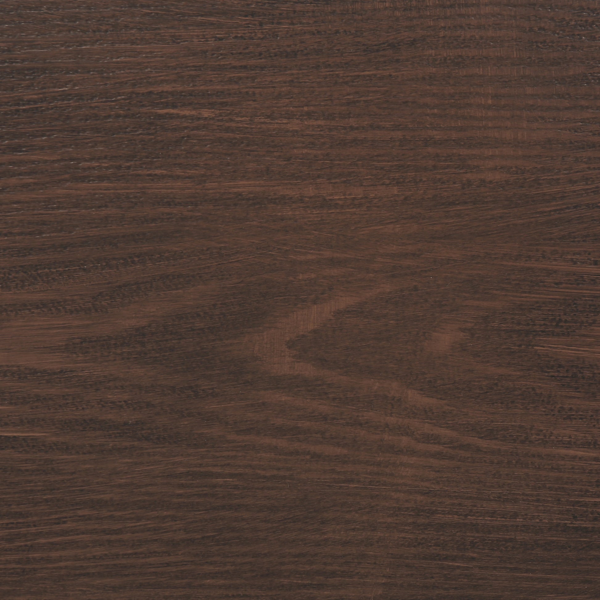 Dark brown oak veneer sample with visible wood grain for furniture
