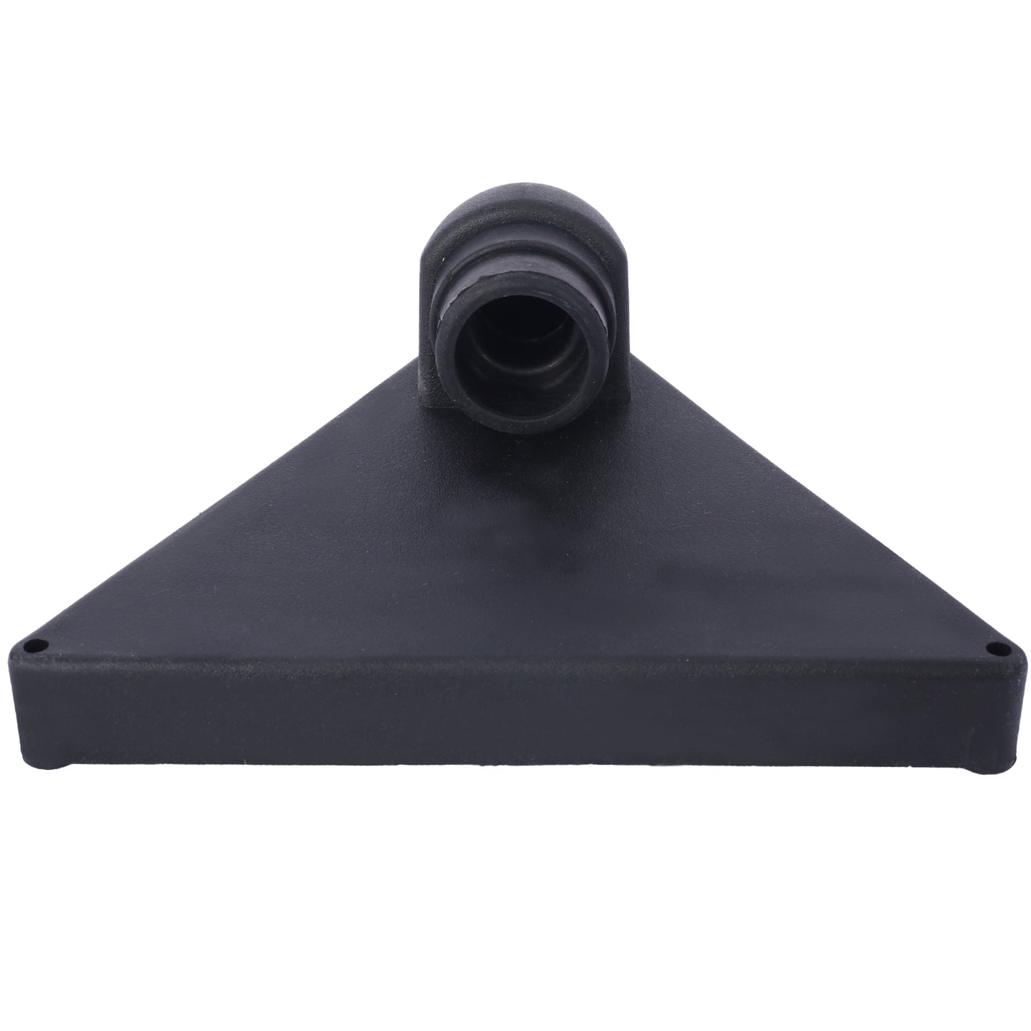Black plastic triangular crevice tool for vacuum cleaners