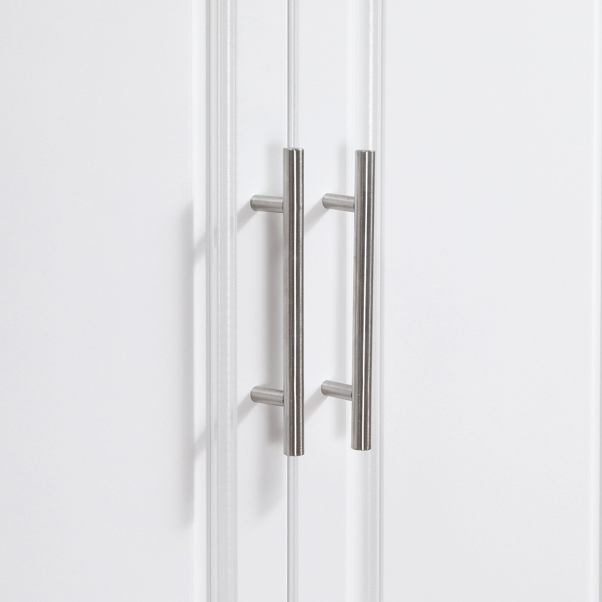 brushed nickel cabinet handles