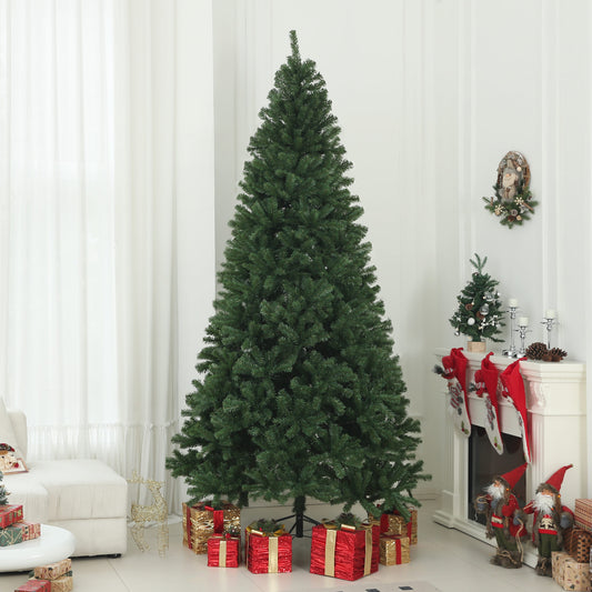Fullsized artificial Christmas tree green and lush perfect for holiday decor