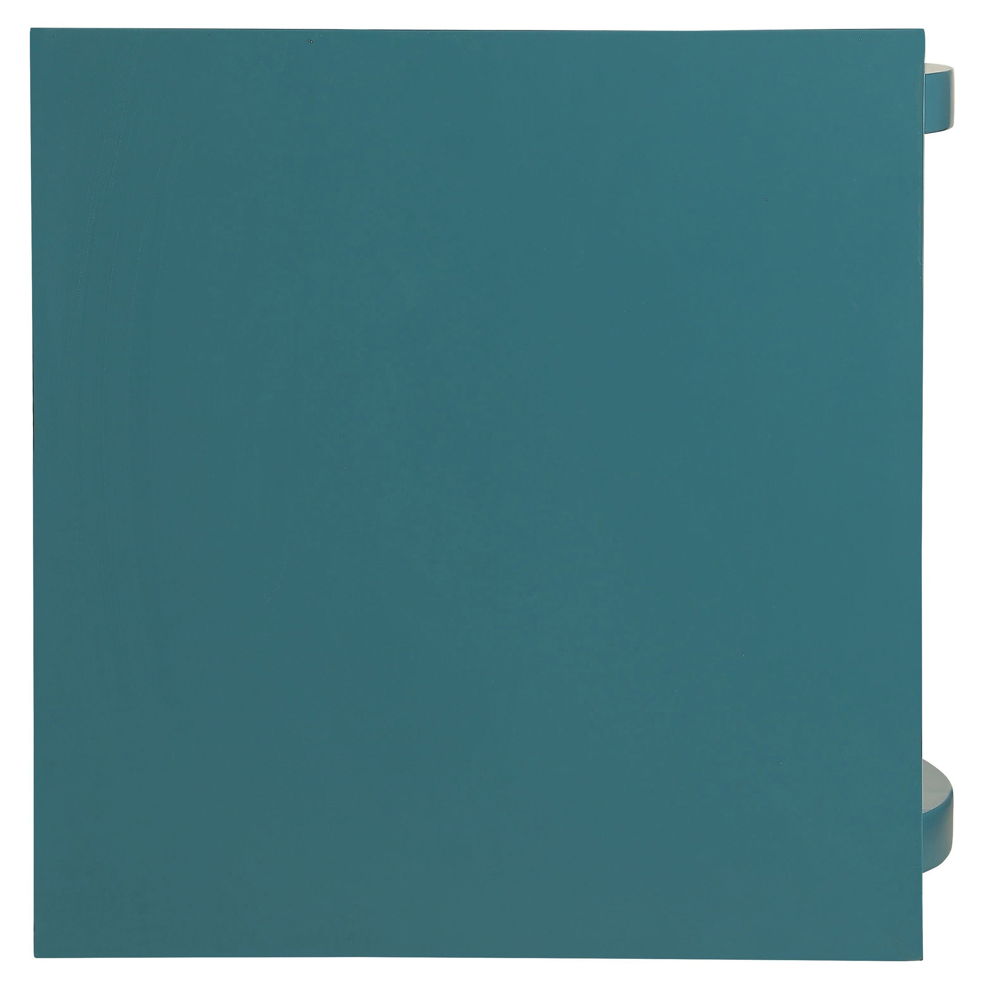 Teal midcentury modern armchair with plush upholstery and angled wooden legs for stylish living rooms