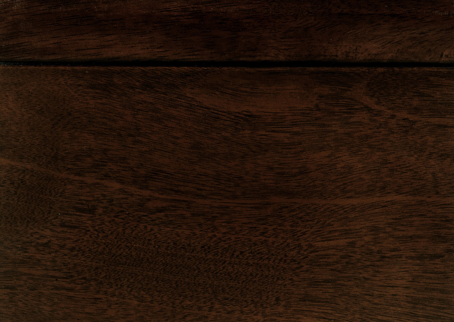 Rich dark brown wood grain texture with subtle linear patterns