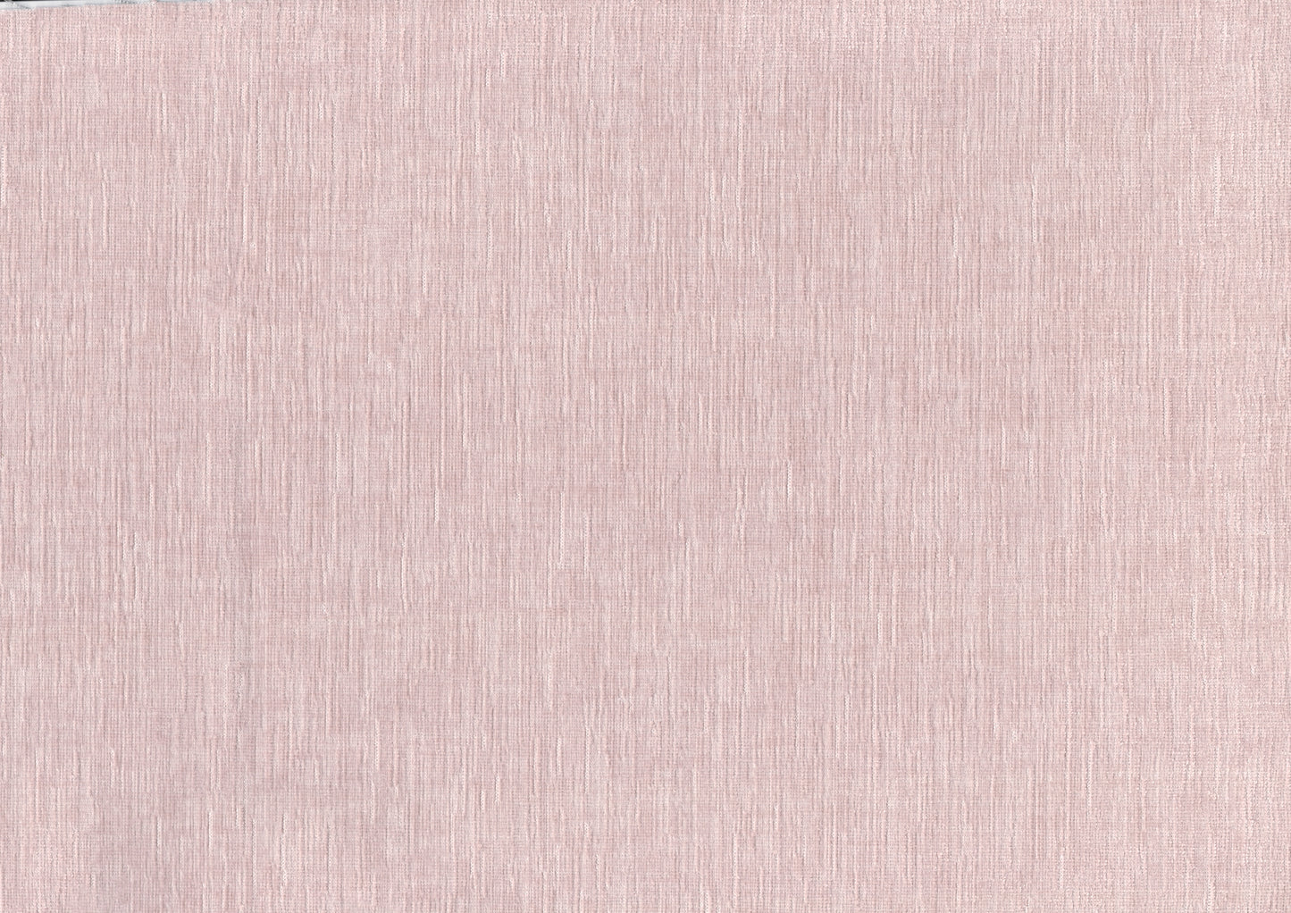 Soft pink textured fabric with vertical weave detail for upholstery or decor