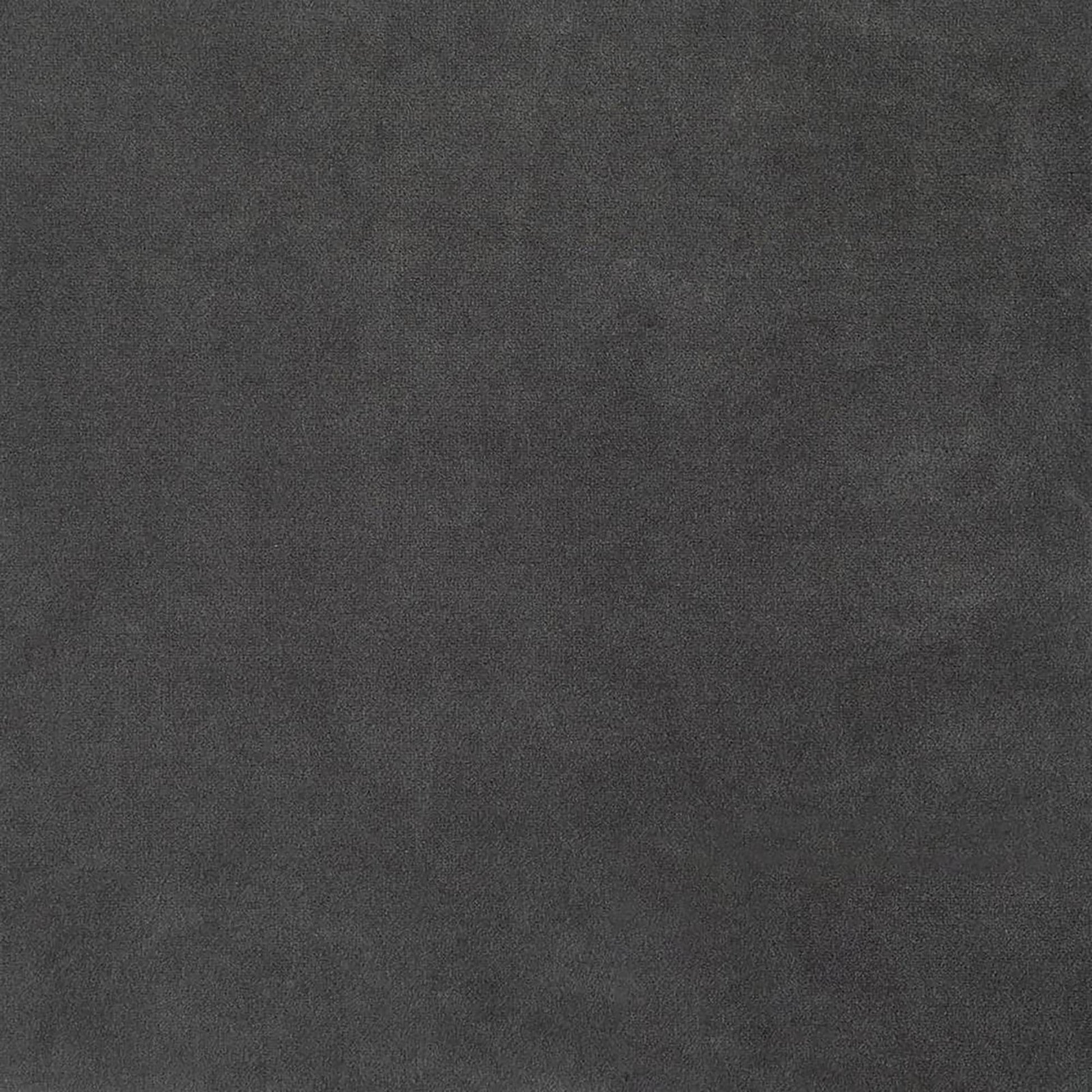 Charcoal grey velvet fabric swatch soft texture ideal for upholstery projects