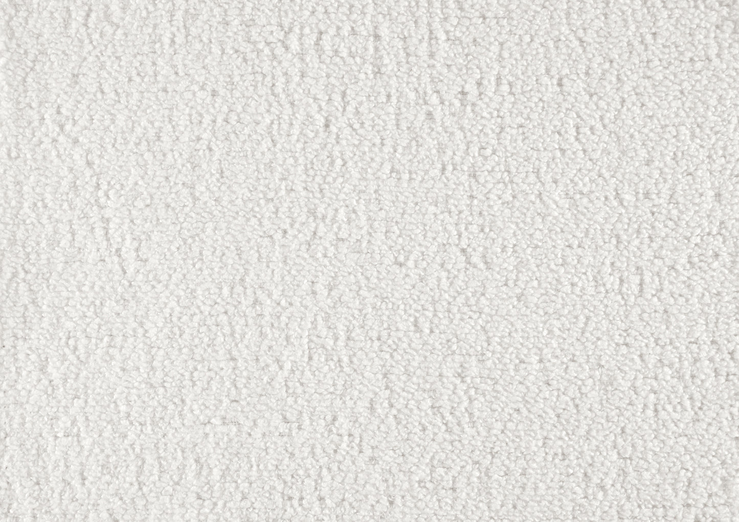 Closeup of a textured white fleece fabric ideal for cozy blankets