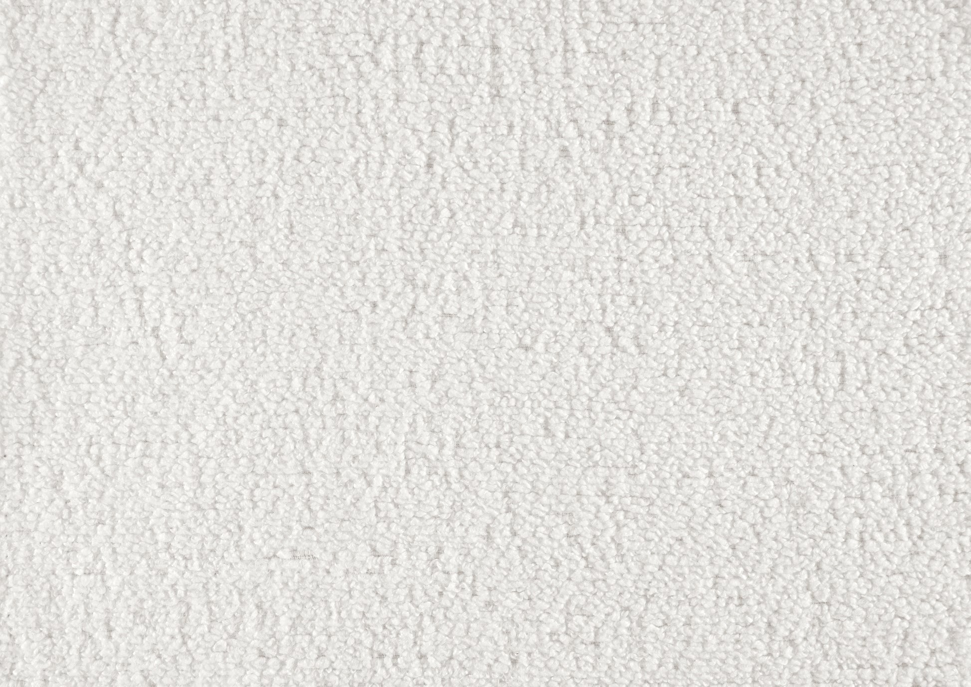 Closeup of a textured white fleece fabric ideal for cozy blankets