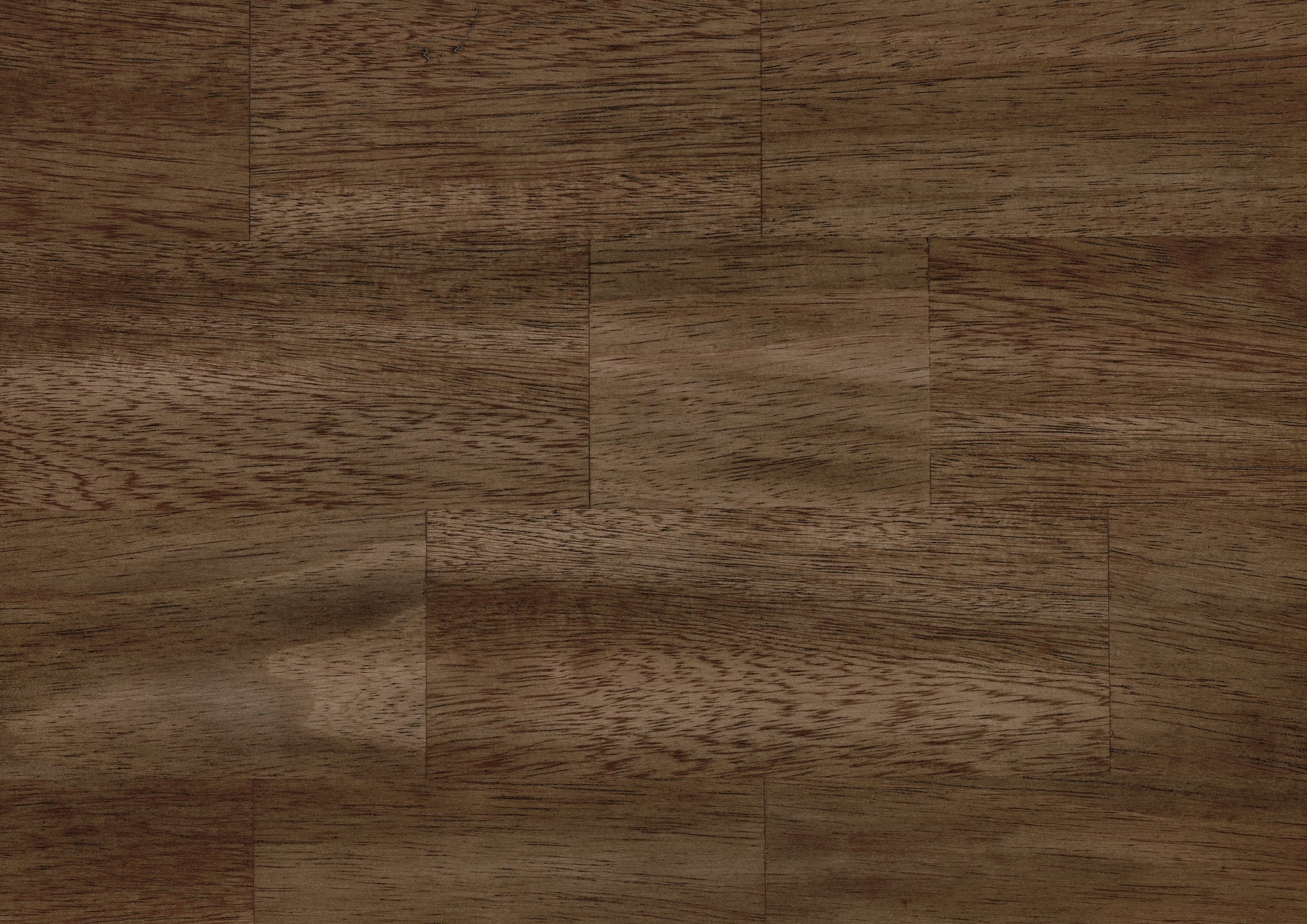 Rich brown hardwood flooring with natural grain patterns and subtle variations